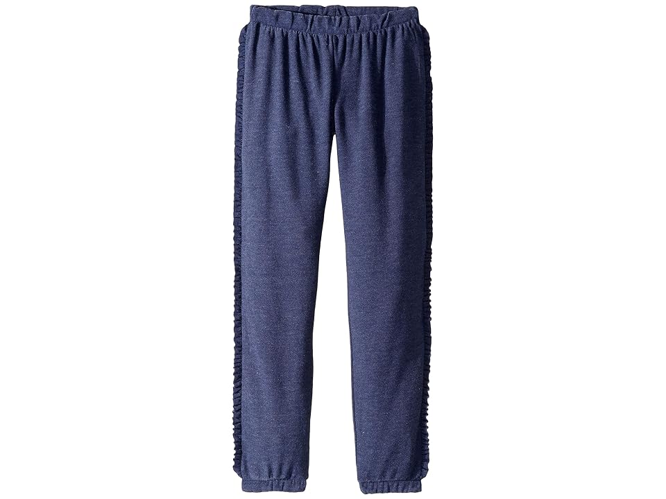 

Chaser Kids Extra Soft Cozy Knit Slouchy Jogger w/ Ruffle Sides (Big Kids) (Sailboat) Girl's Casual Pants, Multi