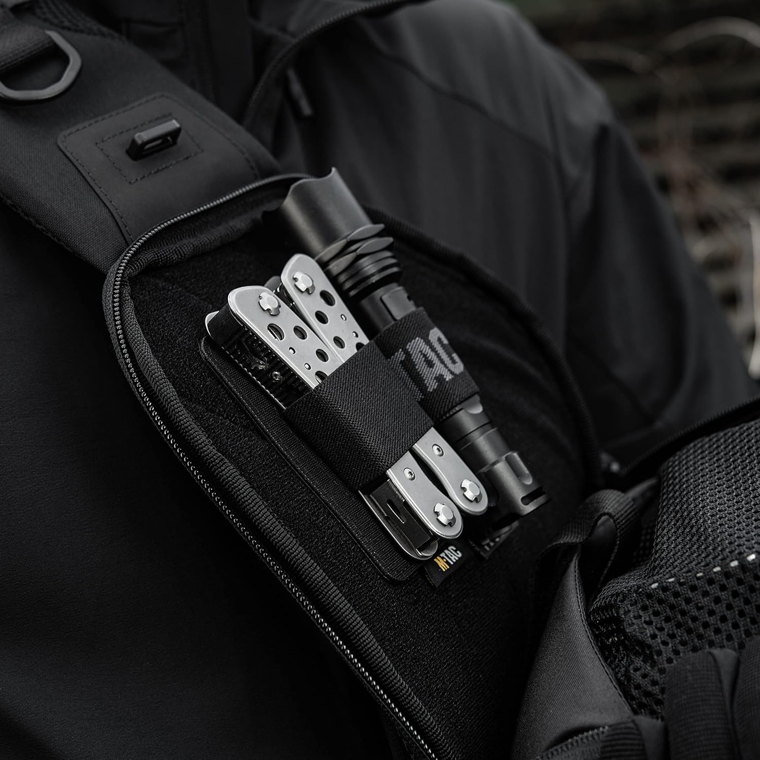 M-Tac Gun Holster for Concealed Carry Bundle with M-Tac Double Mag Pouch Hook Backed Magazine and Accessories Holder…