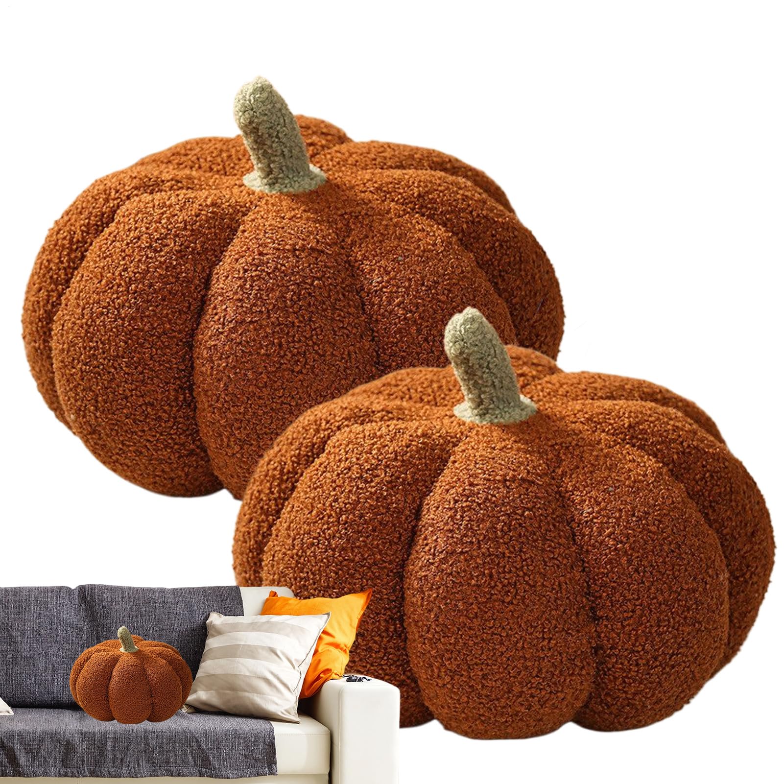 Coussins Halloween pour canapé Teksome : décorez votre salon