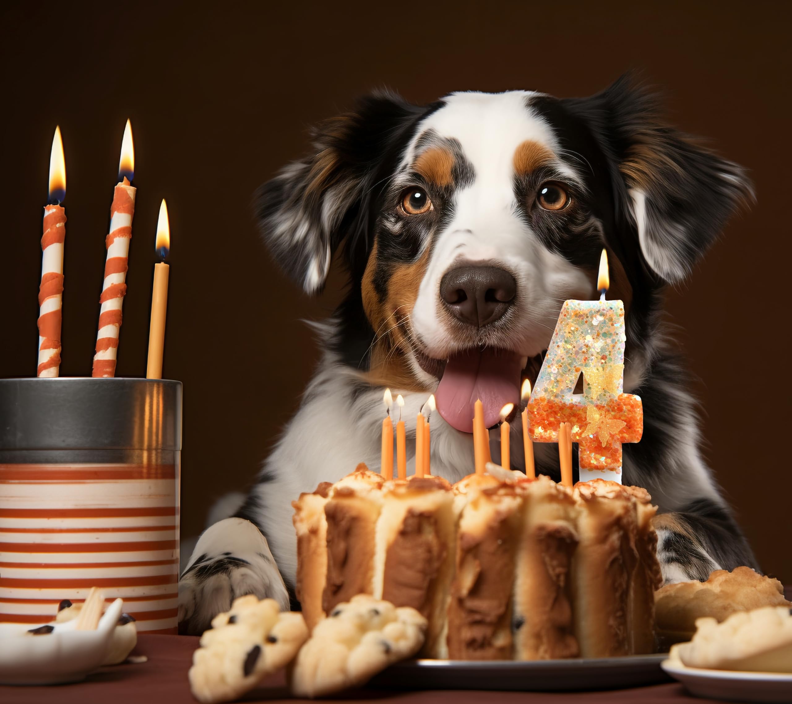 candle✣candle 　no2 Amazon.com: Number 2 Candle, Orange Butterfly Candle 2