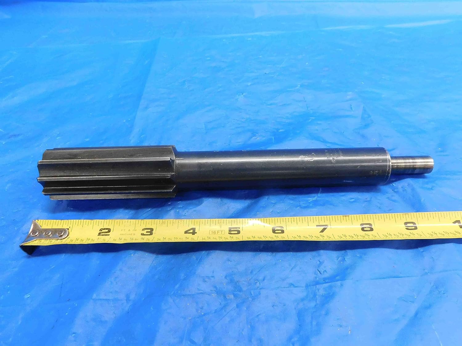 Morse 1 3/8 O.D. HSS Chucking Reamer 10 Flute 1.3750 ONSIZE 35 mm USA Made - RB0558AA3