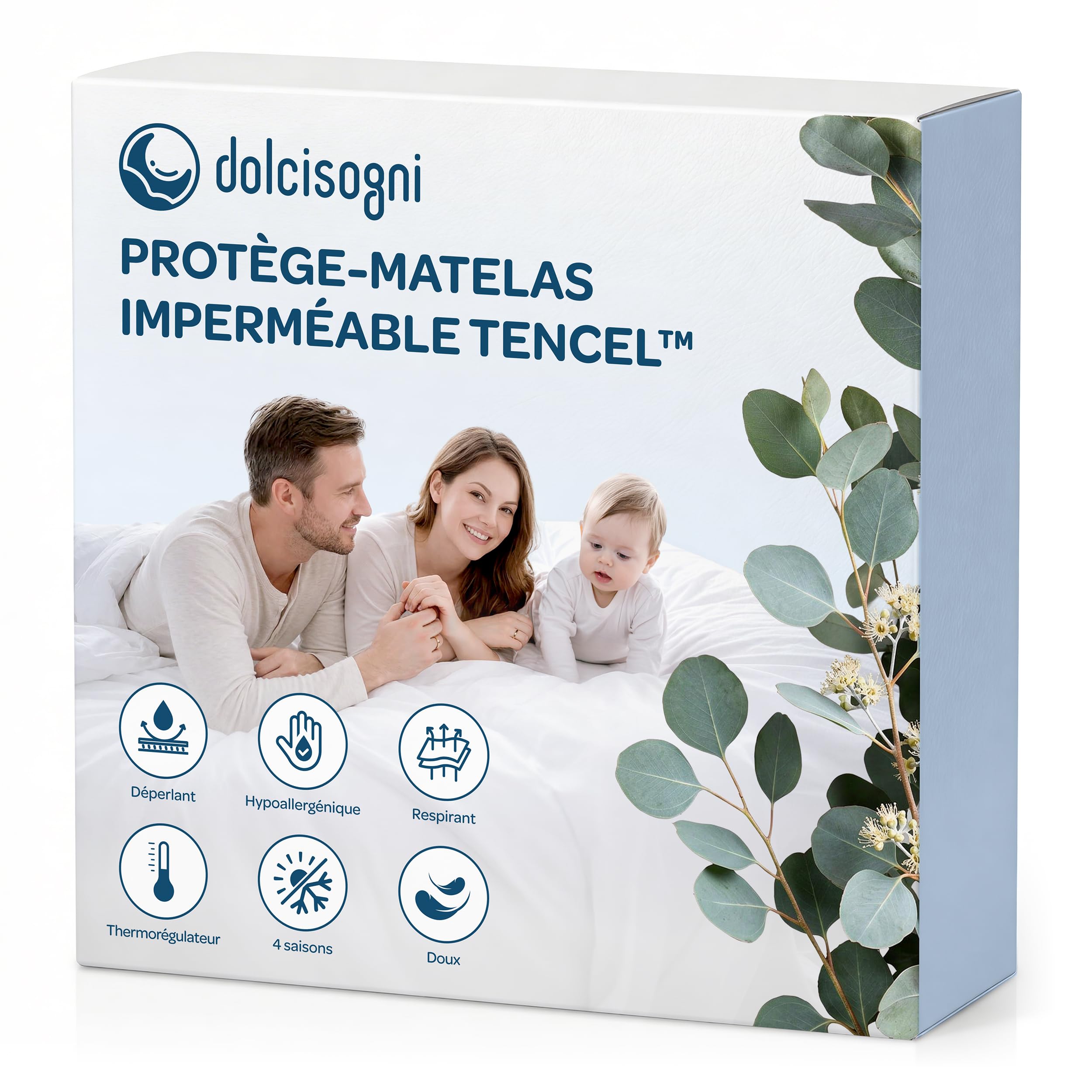 Alèse Imperméable 120x190 Anti-Transpiration Thermorégulatrice