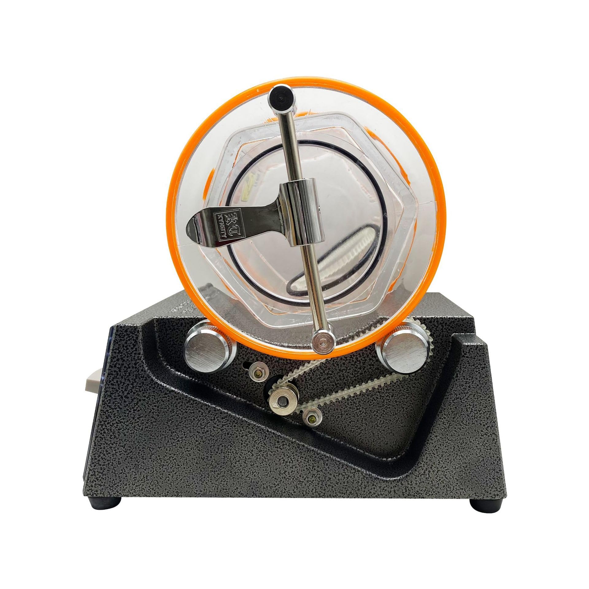 Lucidatrice per Gioielli, Mini lucidatrice rotativa a Tamburo, 110/220 V, capacità 3 kg (6,6 libbre), 5 Marce Regolabili per studi e Piccoli progetti di gioielleria (con Sfere lucidanti)
