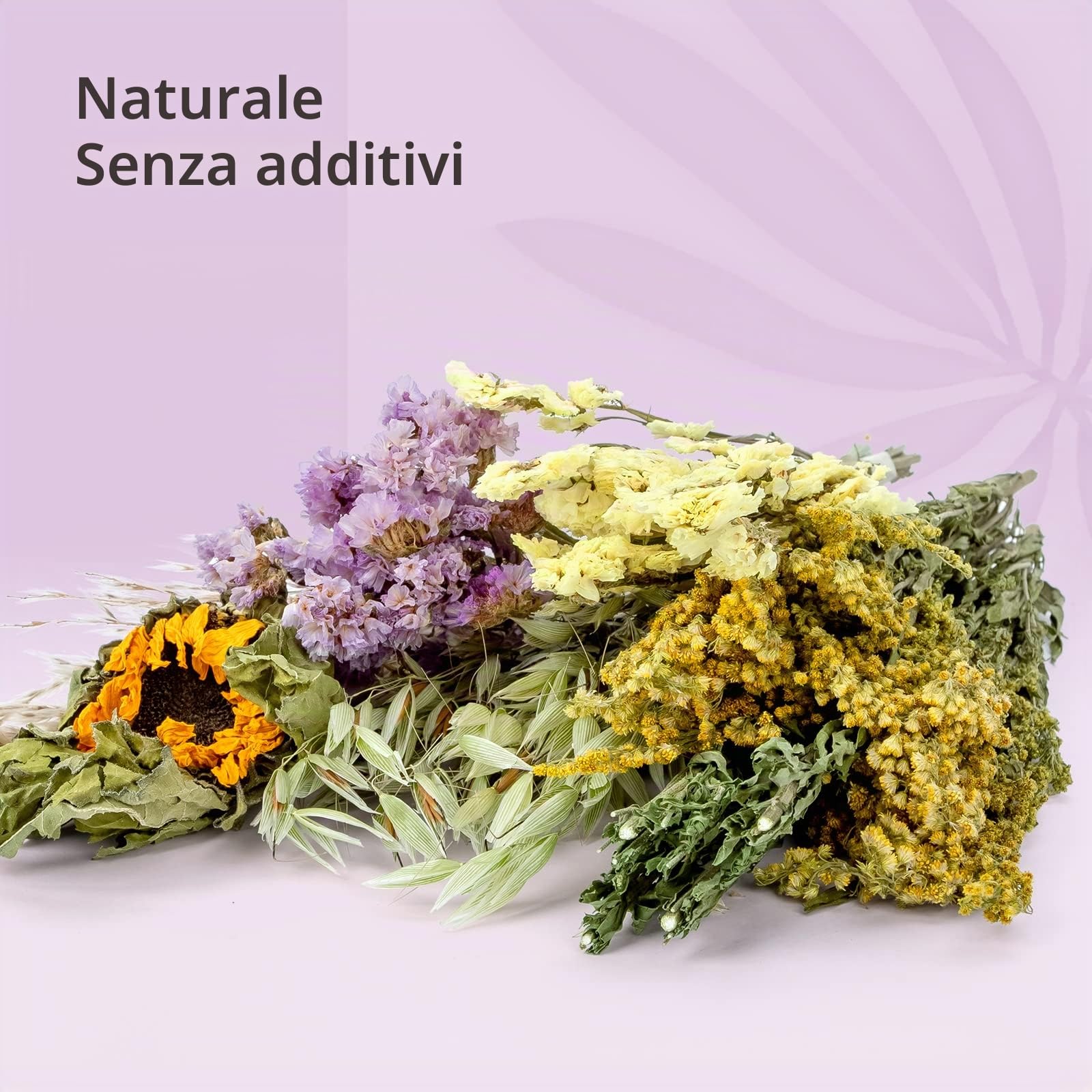 Niteangel Decorazione Habitat per Piccoli Animali in Fibra Naturale e Morbida, Adatta per criceti Nani siriani, gerbilli, Topi, Degus (Versione a Fiori)