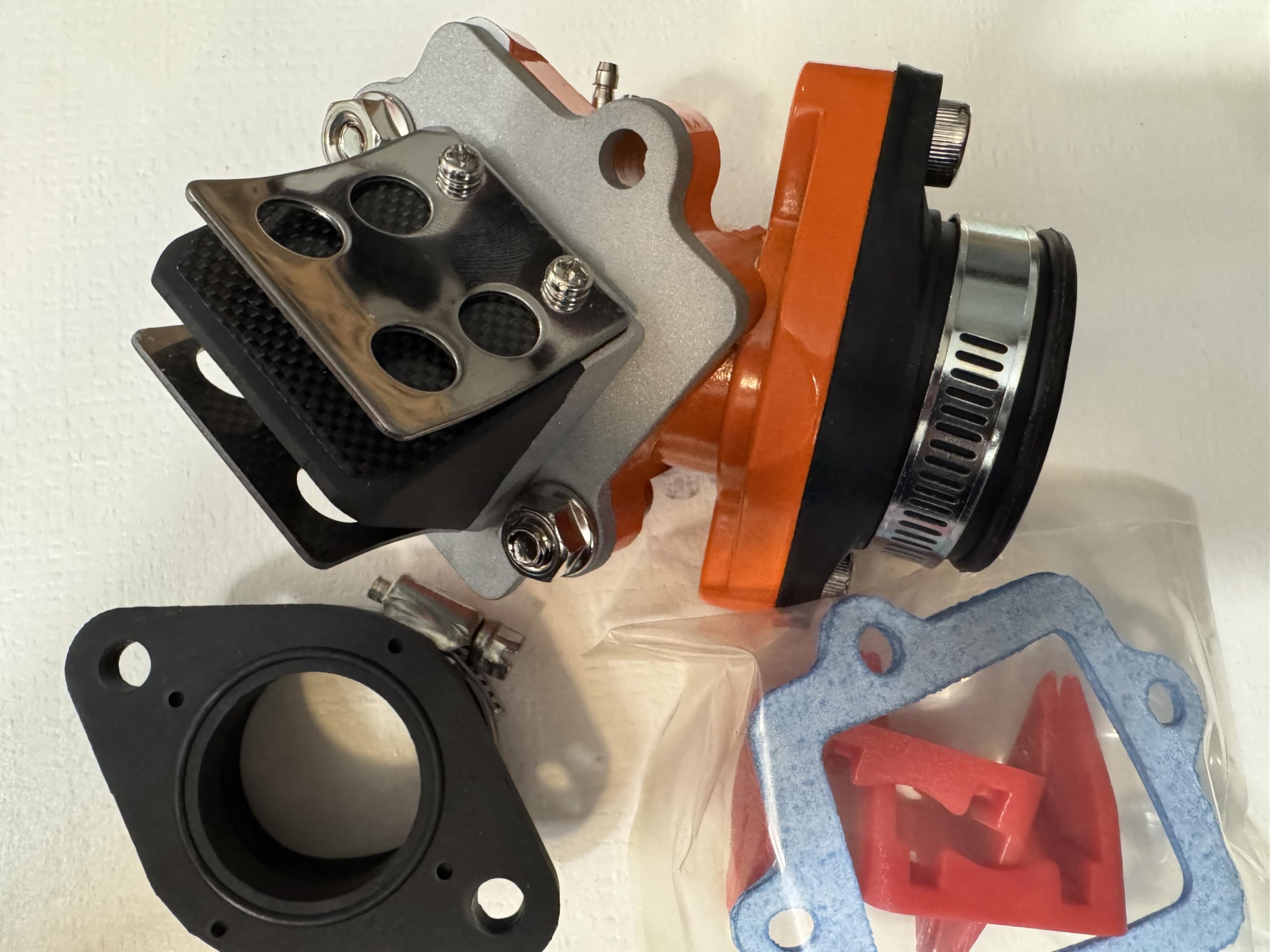 Admission Origine MBK Pipe D'admission Adaptable MBK Nitro - Ovetto | Compatible Origine Pièce Moteur Scooter