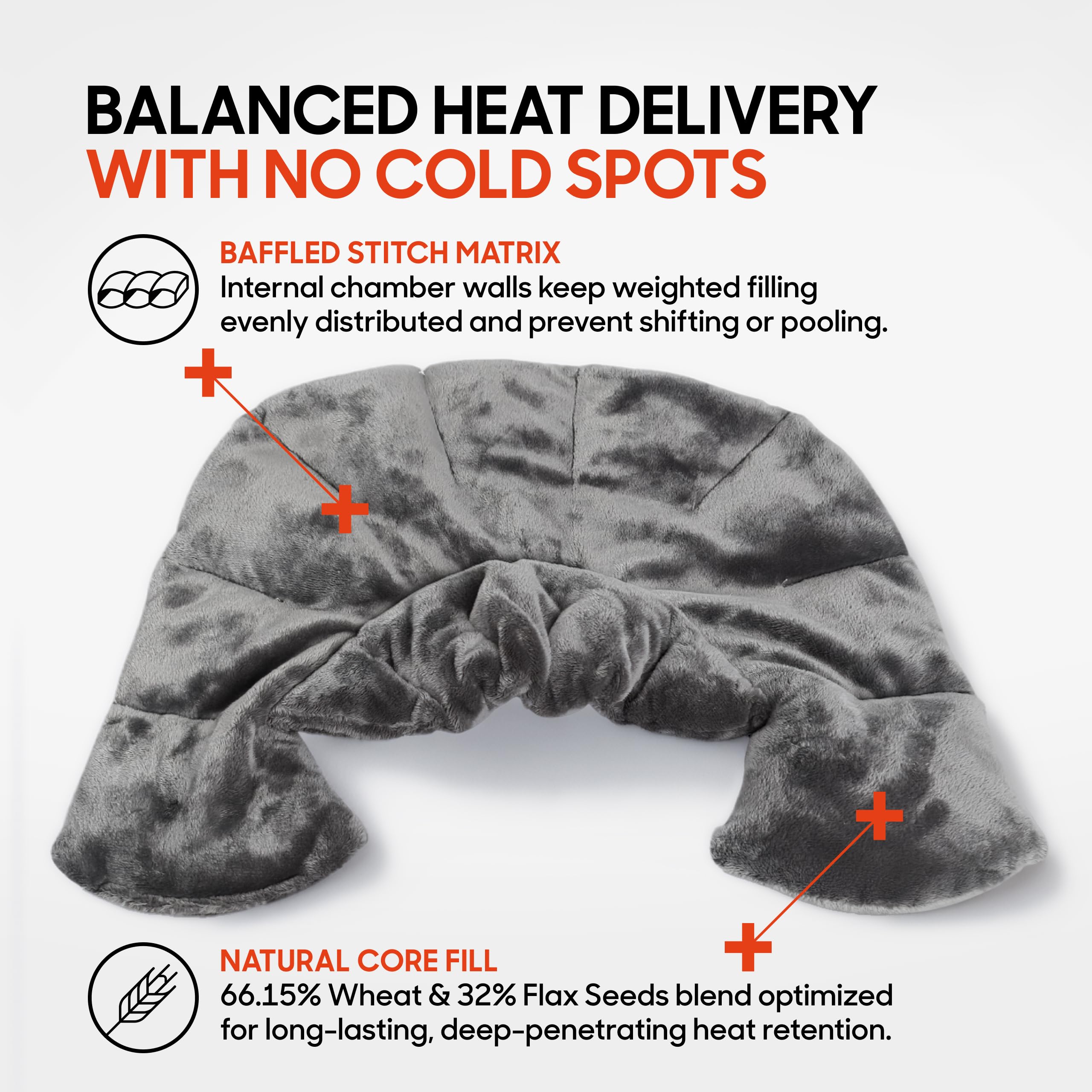 Heated Neck Wrap - Warm & Cooling Therapy -3