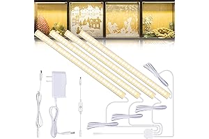 JUSJUBR Dimmable Cabinet Lights - Illuminate Your Cabinets