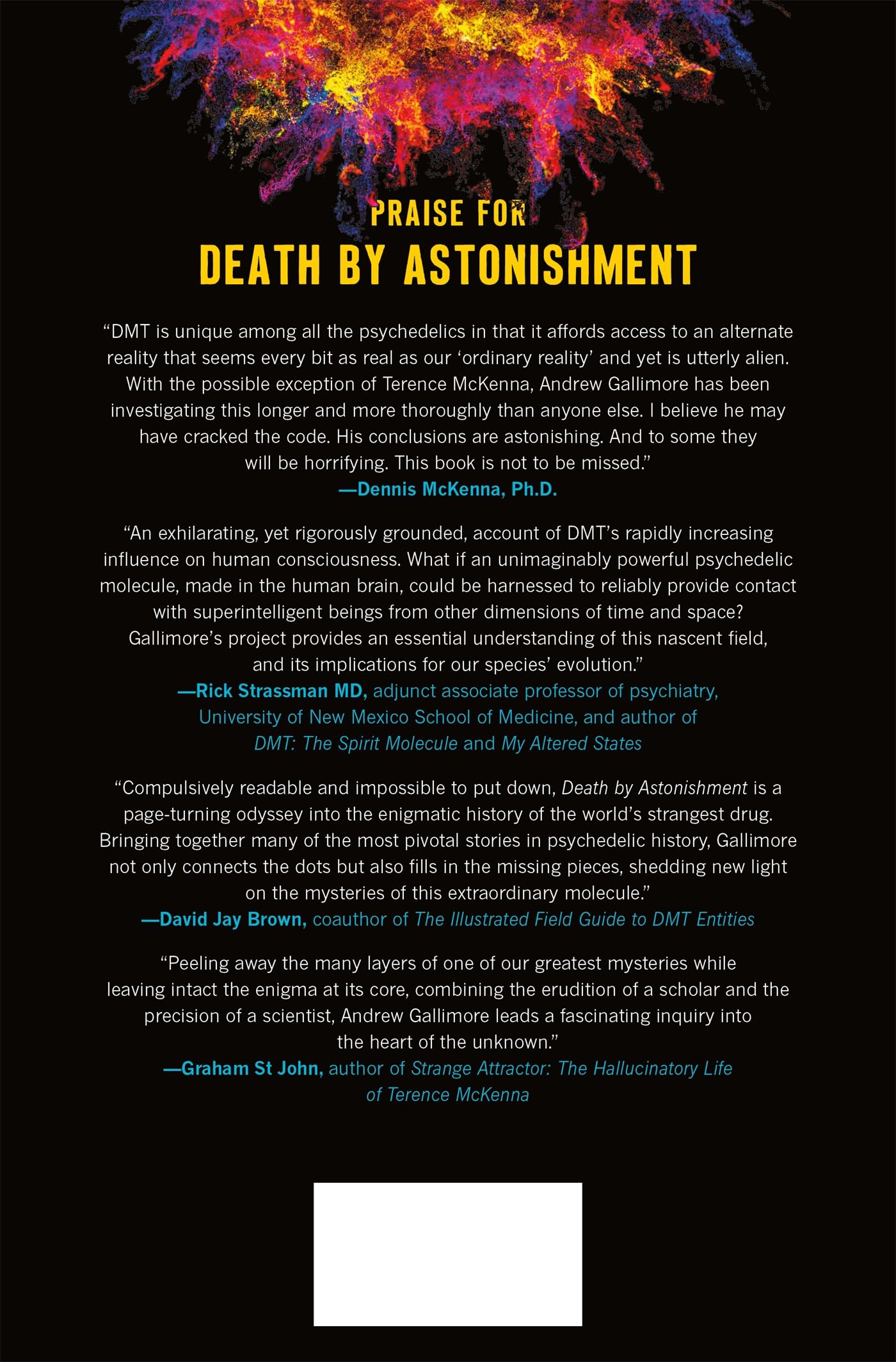 Death by Astonishment: Confronting the Mystery of the World's Strangest Drug