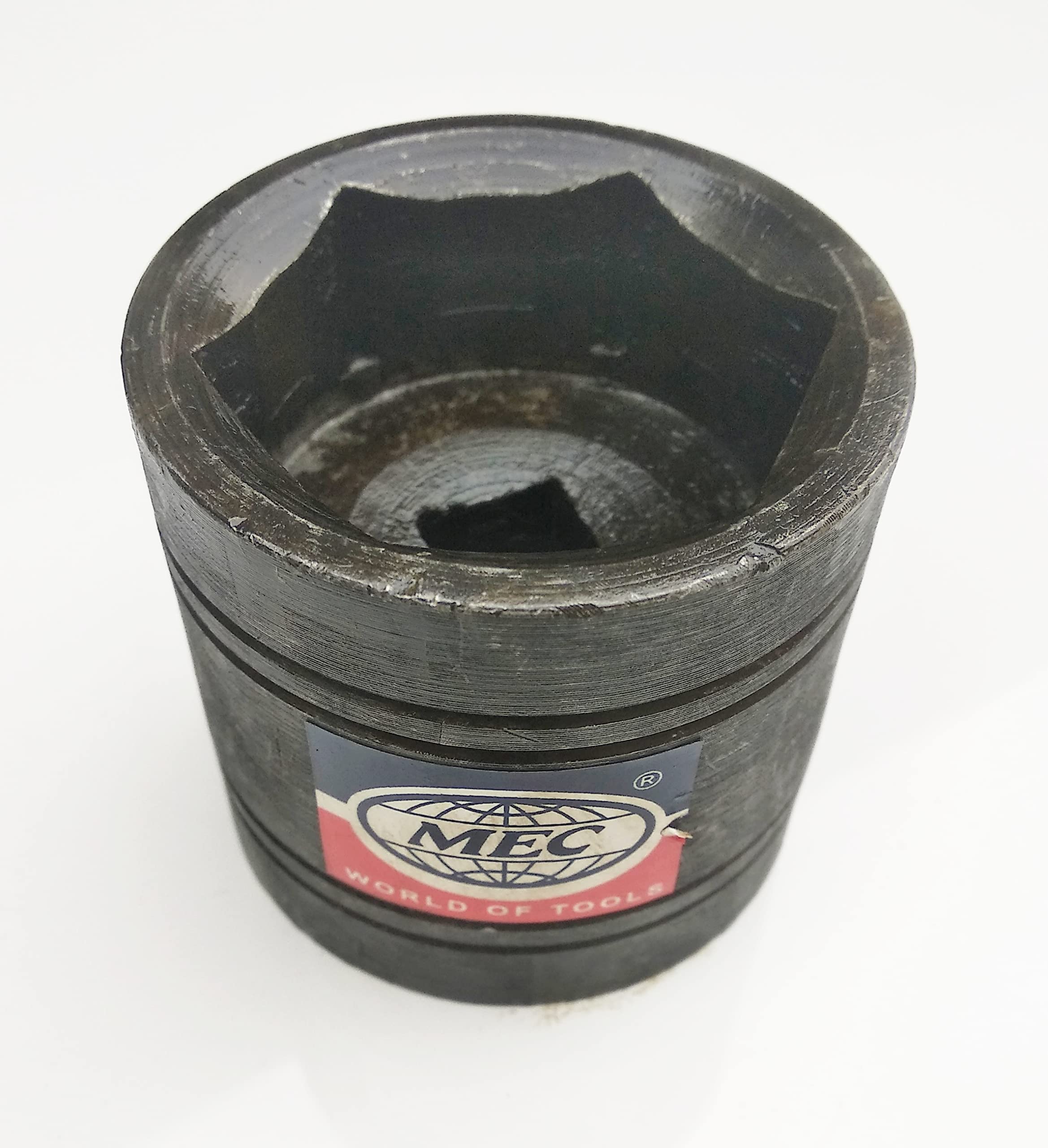 MEC® 1/2" Sq Drive 38mm Hex Socket Double Ended Activa Clutch Nut Spanner Solid Metal Socket LockNut Tool for Activa Motorbikes Hardened & Tempered Steel