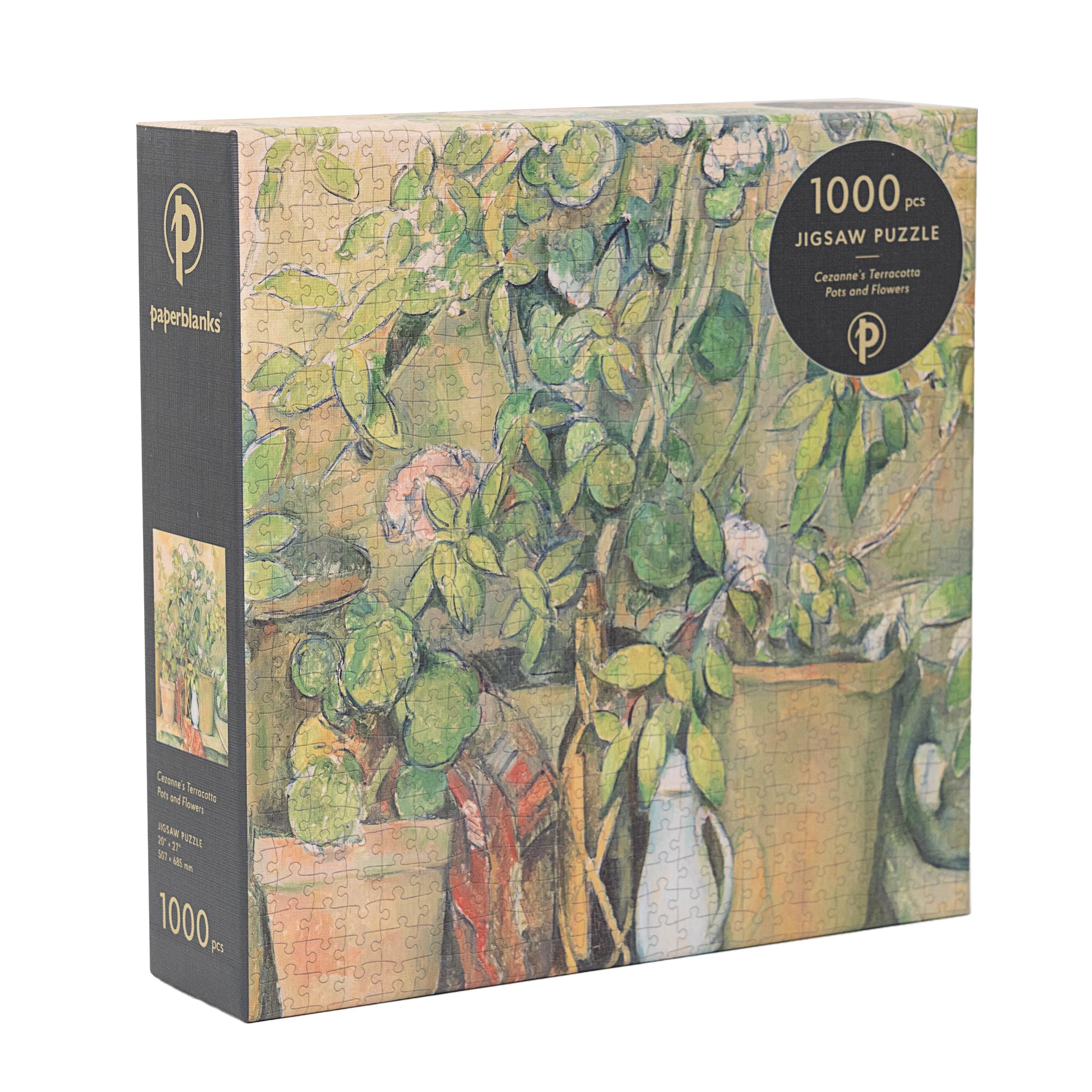 Paperblanks Cezanne's Terracotta Pots and Flowers Cezanne's Terracotta Pots and Flowers Puzzle 1000 PC