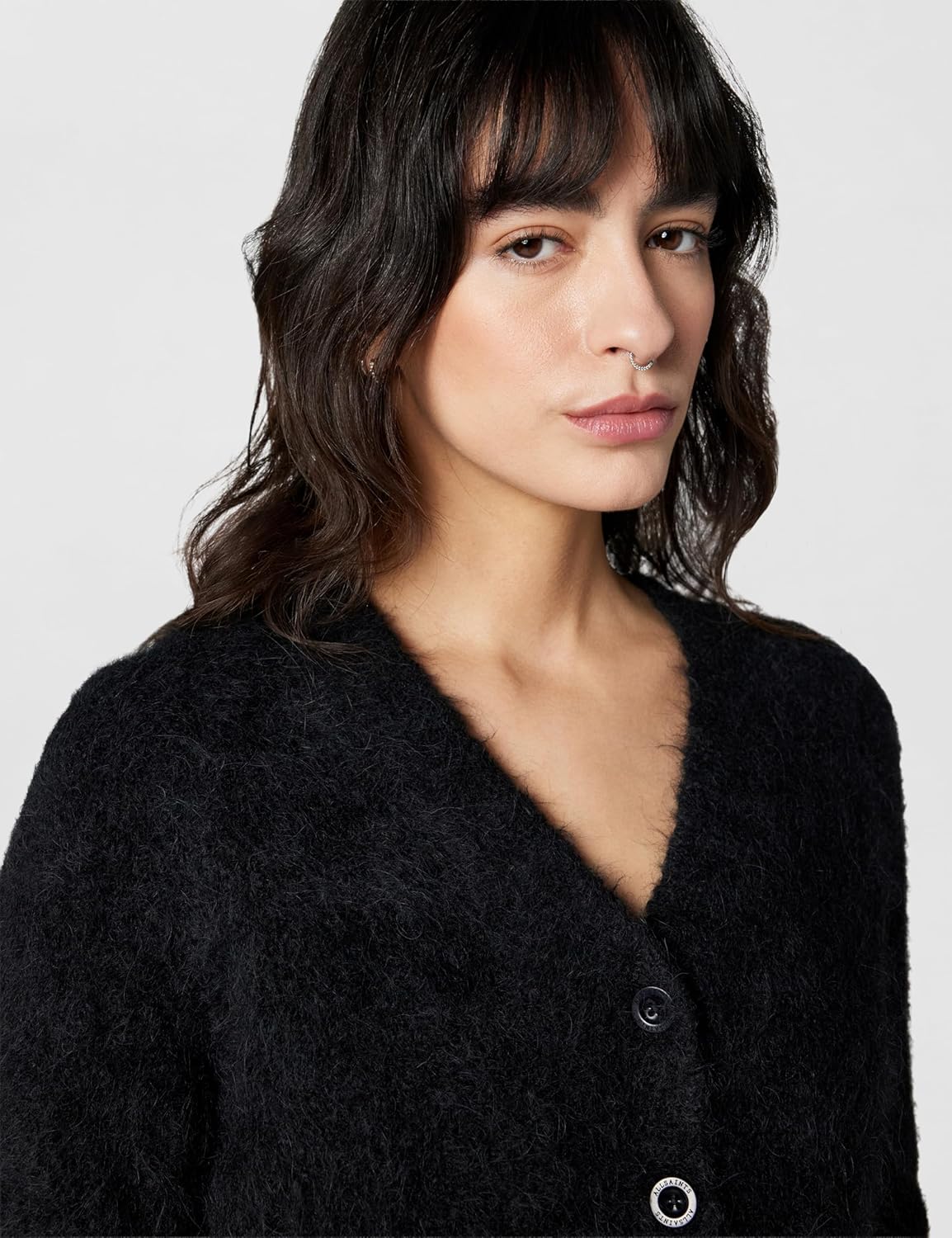 AllSaints Womens Vortex Cardigan - Image 4