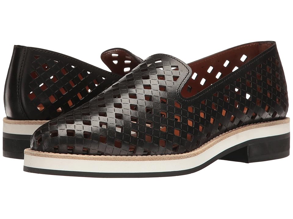 

Aquatalia Zanna (Black Peforated Calf) Women's Shoes