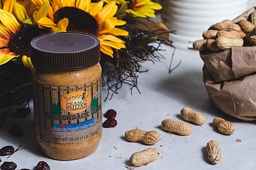 Miniatura 2 de Saratoga Peanut Butter Company Adirondack Jack - Mezcla de almendras y maní con arándanos, lino, canela, miel, semillas de girasol. Tarro de 16