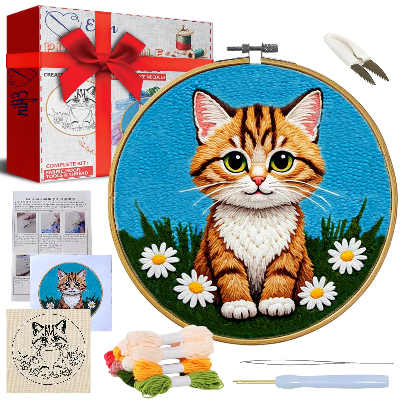 Punch Needle Kit for Beginners - DIY Craft -1