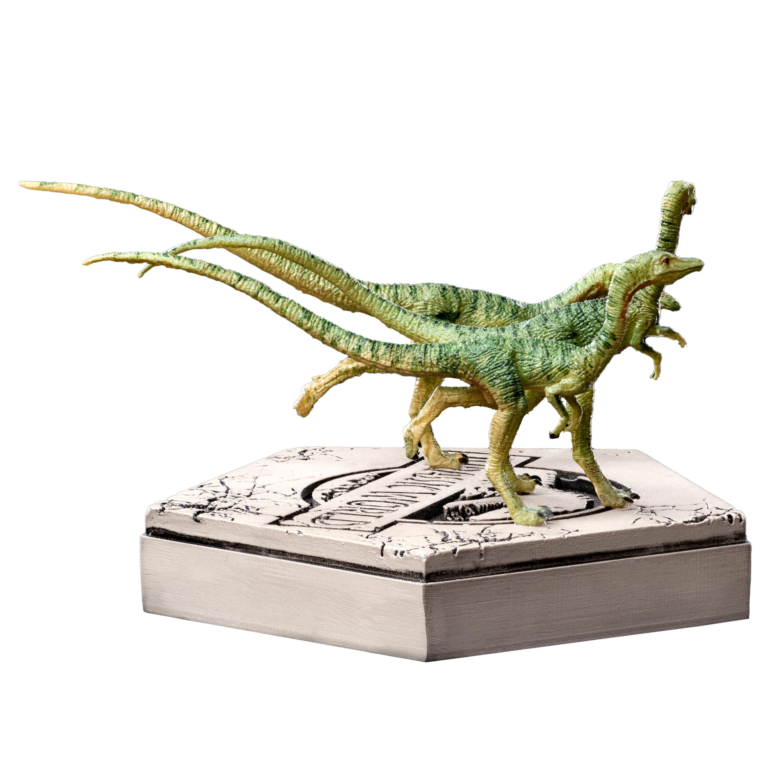 Statue JW Icons Compsognathus Par Iron Studios - Neuve Sous Blister