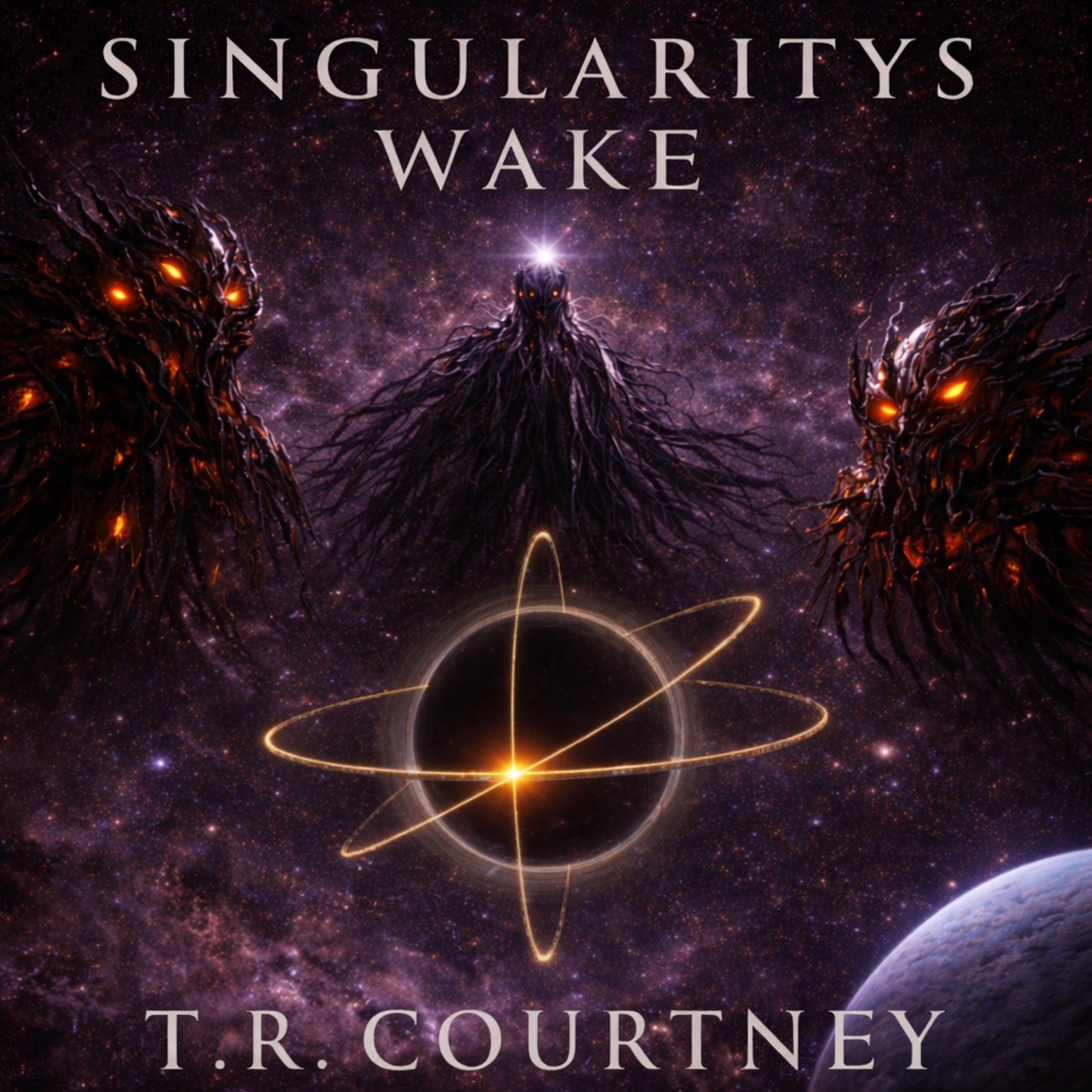 Cover art for Singularity's Wake