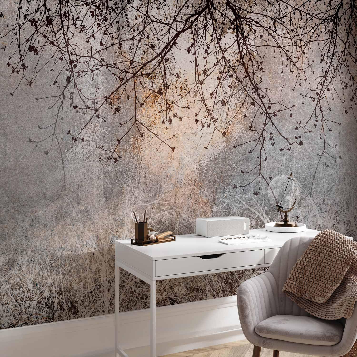 murando - Fototapete Vlies Abstrakt, 400x280 cm, Schlafzimmer, Wohnzimmer | Full HD Druck, 3D-Effekt, lichtbeständige Farben, ideal fürs Wohn- oder Schlafzimmer, schnelle Montage, lichtbeständig, edel
