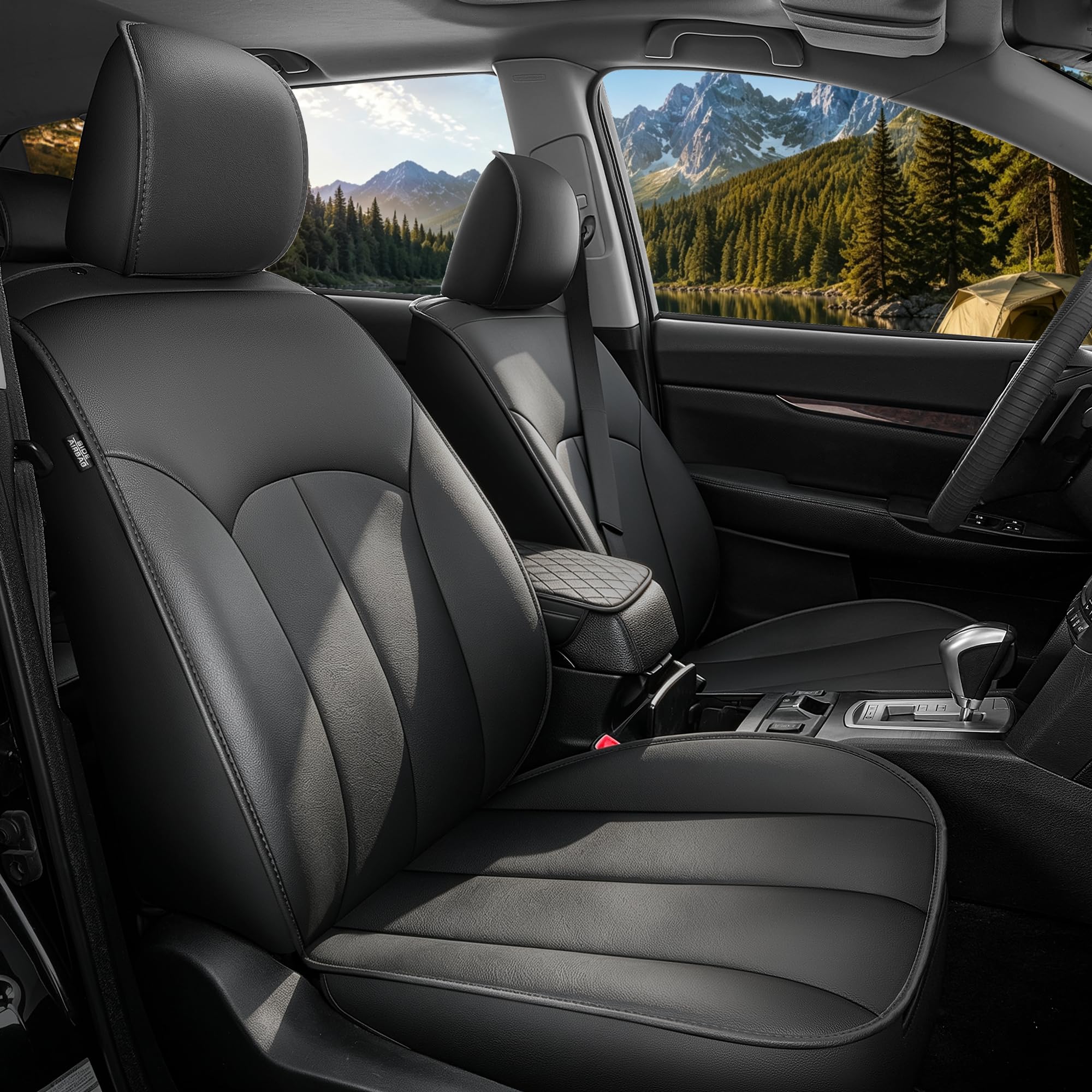 Custom Fit Front Seat Covers for Subaru Outback 2010-2014 2 Seats