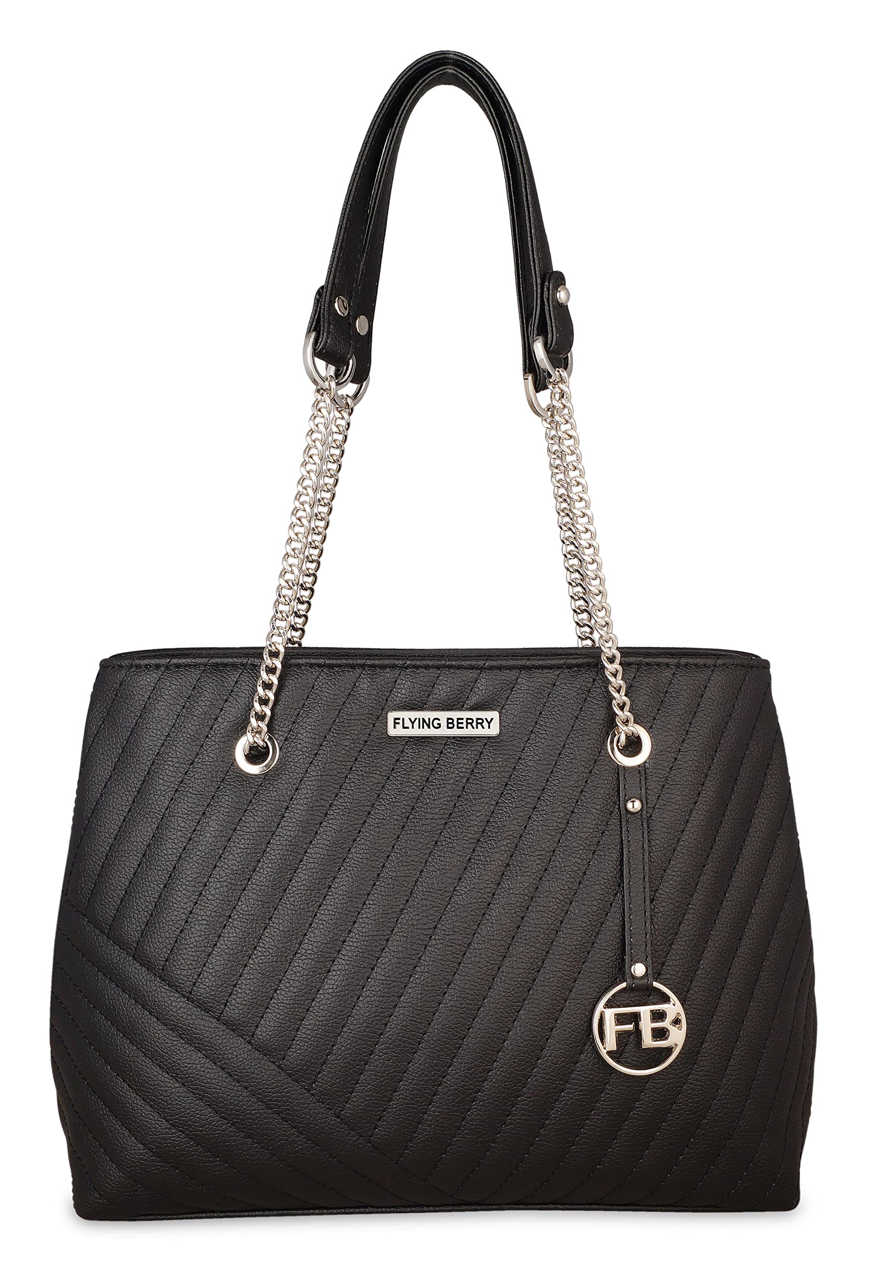 FLYING BERRY Women Satchels bags (Black) (B09V2S6ZGG) Amazon Price History, Amazon Price Tracker