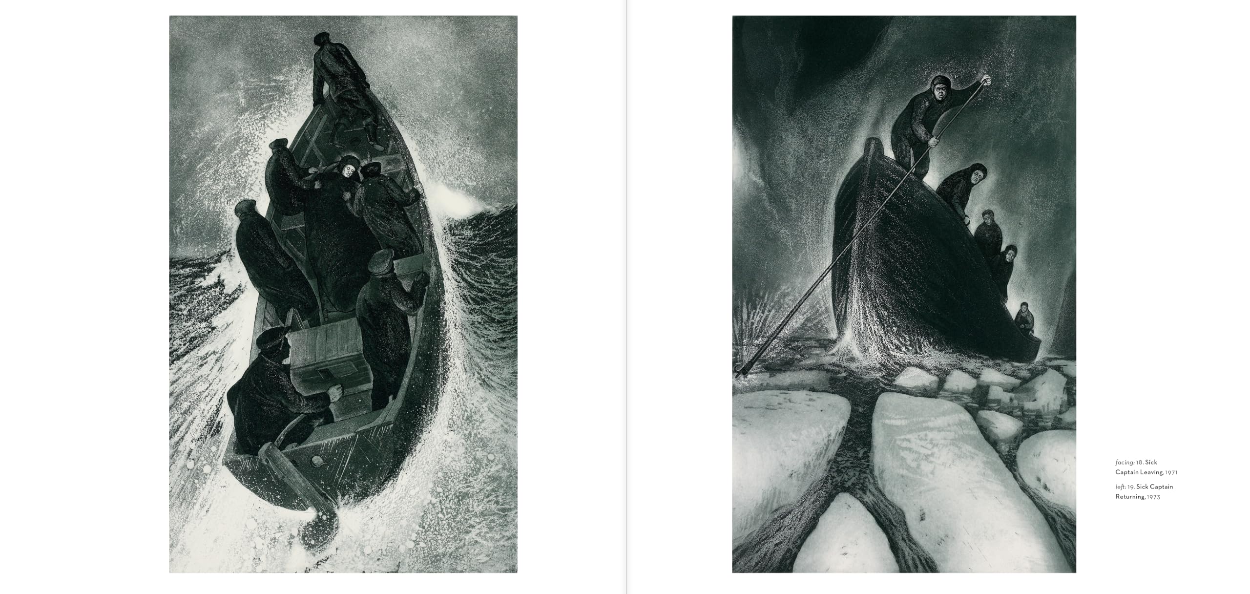 Black Ice: David Blackwood: Prints of Newfoundland