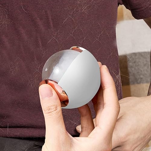 Miniatura 2 de Pelota removedor de pelusas reutilizable, lavable, herramienta adhesiva de eliminación de pelo de mascotas, portátil de silicona para viajes,