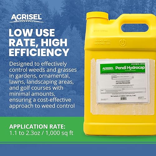 Miniatura 5 de Pendi Hydrocap - Herbicida con fórmula pre-emergente, eficaz en más de 40 hierbas y hierbas de hoja ancha, sin manchas, se mezcla fácilmente, seguro