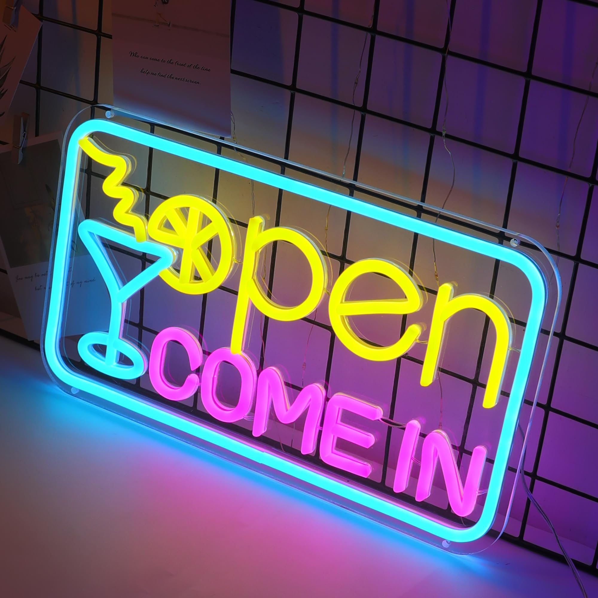 WIOSOUL Open Neon Sign - Image 2
