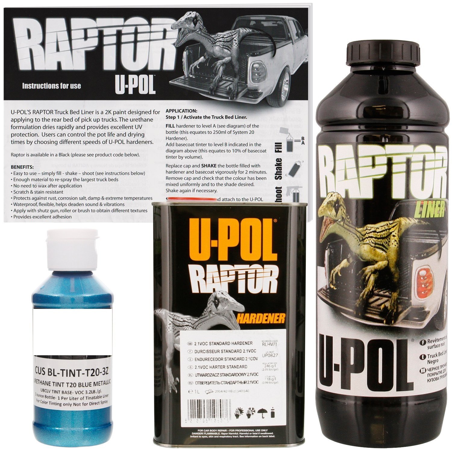 Raptor Liner Blue Metallic