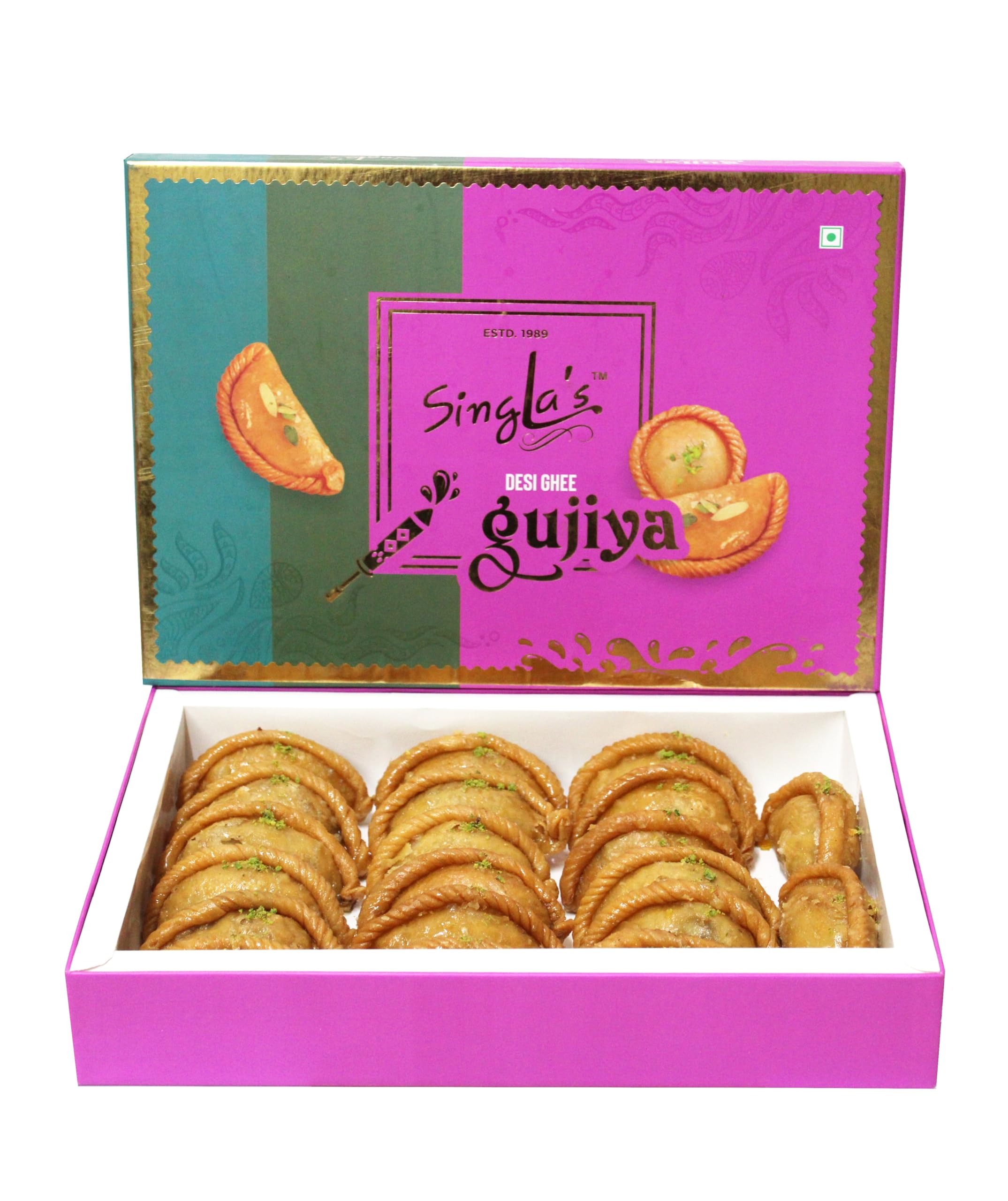 Singla Sweets Maida Gujiya 1kg Indian Mithai Gujia sweet (B0CX95SB71) Amazon Price History, Amazon Price Tracker