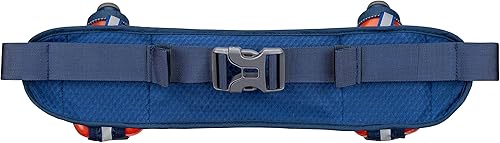 Miniatura 5 de Nspire Cinturón de hidratación de doble botella, cinturón ajustable para correr, senderismo, caminar, incluye 2 botellas, bolsillo de almacenamiento