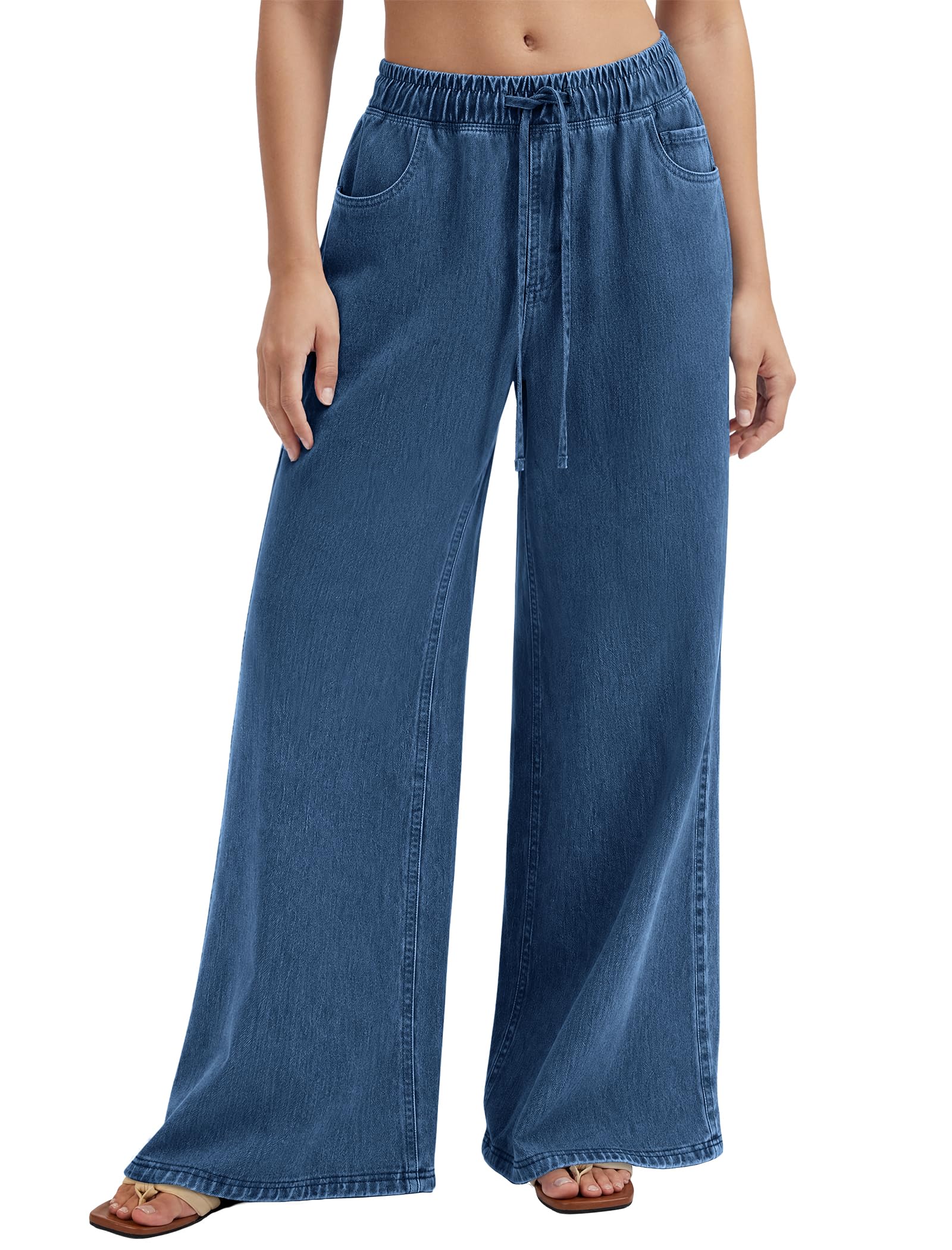 COPYLEAF Womens Baggy Jeans