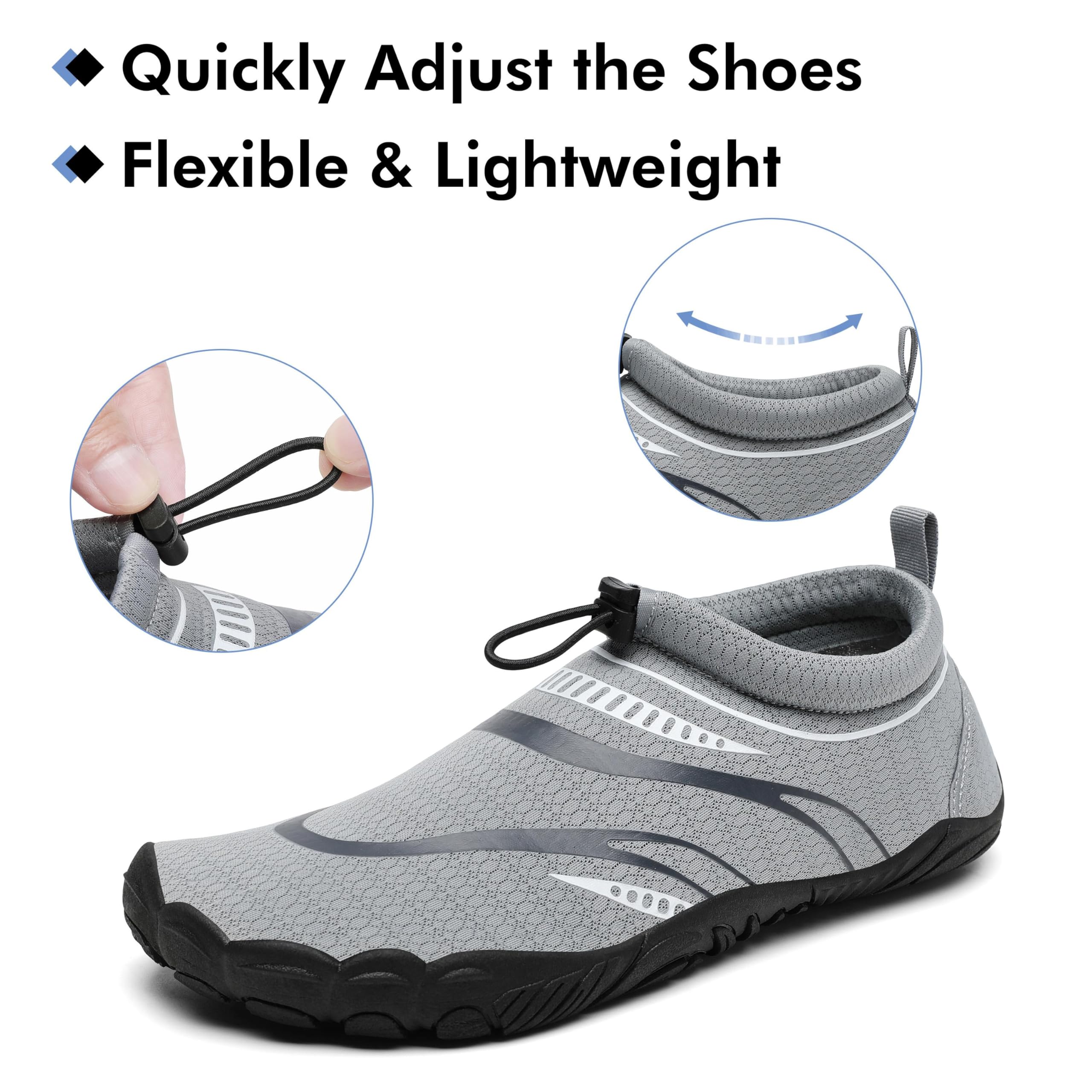 Mishansha Scarpe da Scoglio Donna Scarpette a Piedi Nudi Uomo