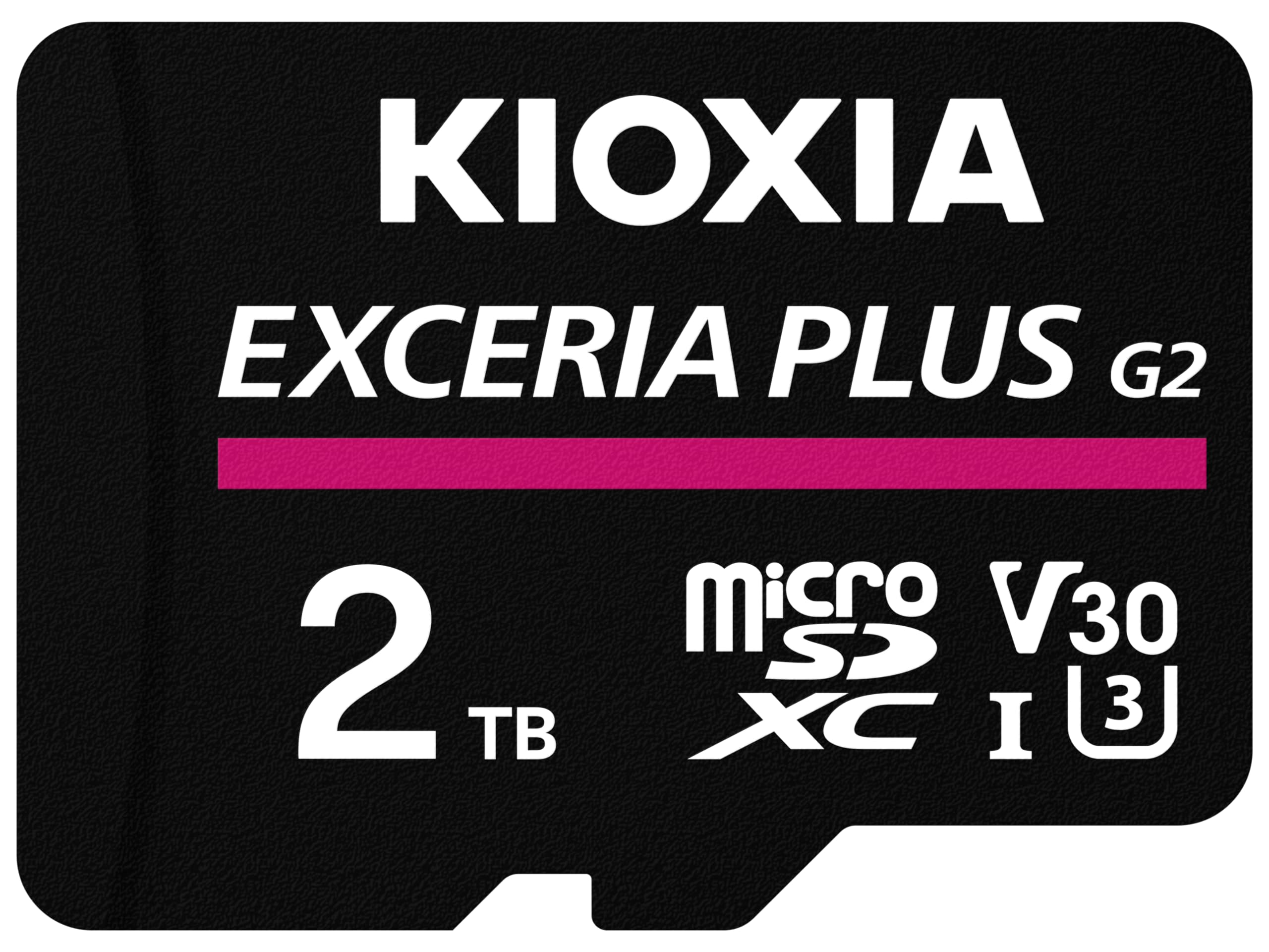 KIOXIA EXCERIA Plus G2 2TB microSD Memory Card - Video Speed Class 
