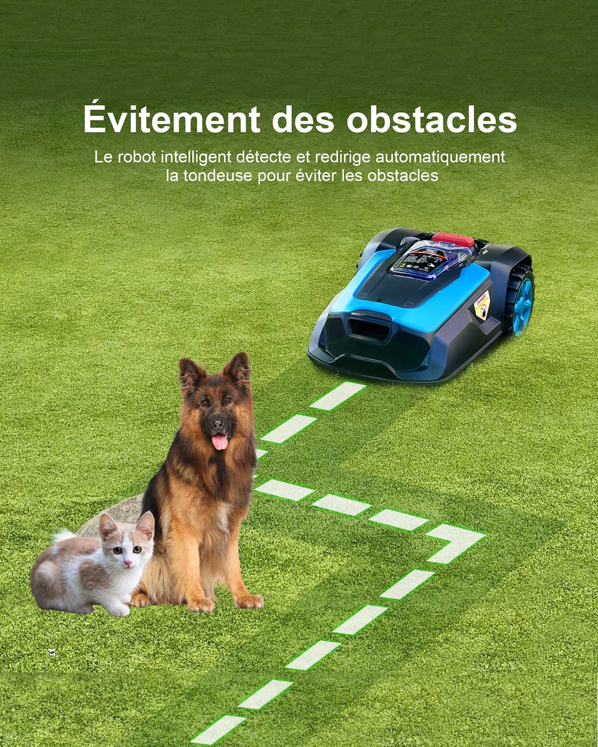 LEADZM Robot Tondeuse de 1200 m2 — vue 2