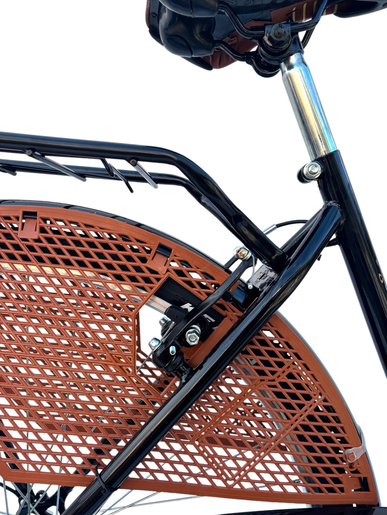 Bicicletta Donna da Passeggio Olanda Misura 26 Bici da città Vintage retrò con Cestino Nero