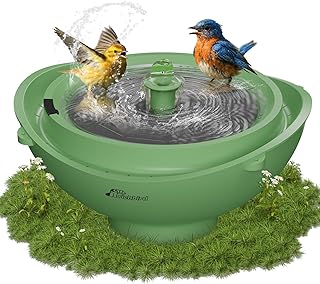 10 Corner Fountain Ideas for Compact Garden Design 90 Solar Bird Bath with Fountain and Battery Backup, 3-in-1 Hanging or Free...