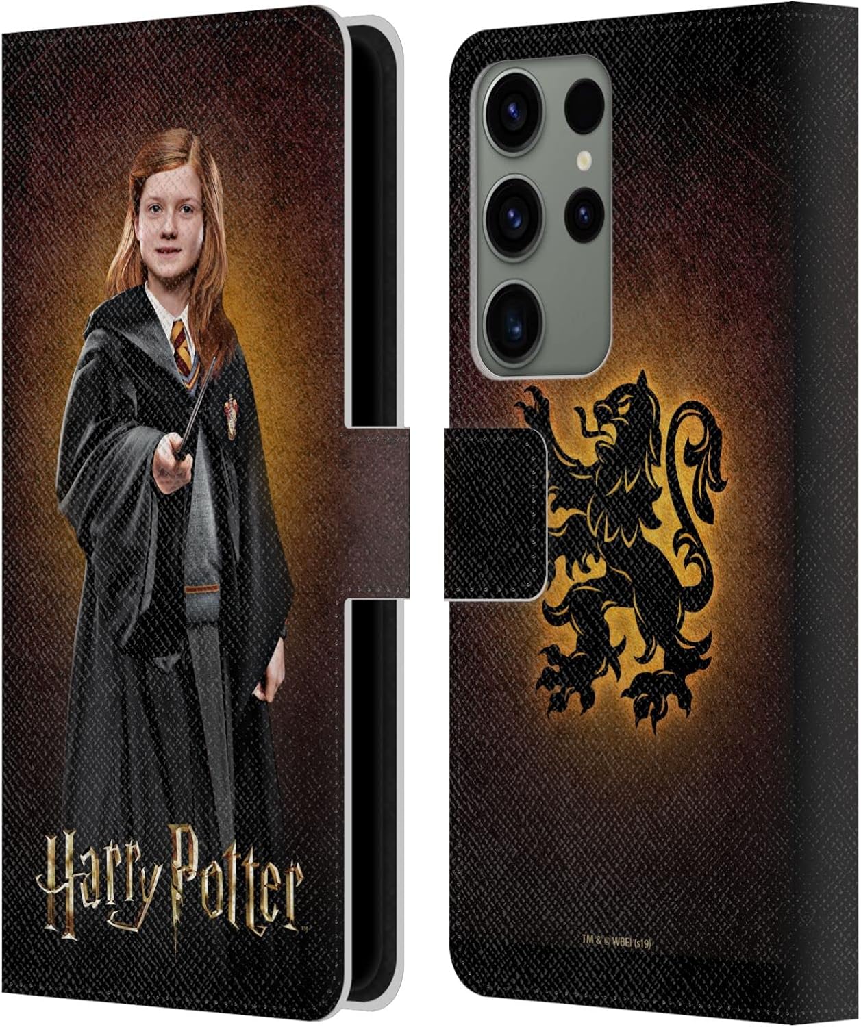 Head Case Designs Officially Licensed Harry Potter Ginny Weasley Chamber of Secrets IV Leather Wallet Case Compatible with Samsung Galaxy S23 Ultra 5G