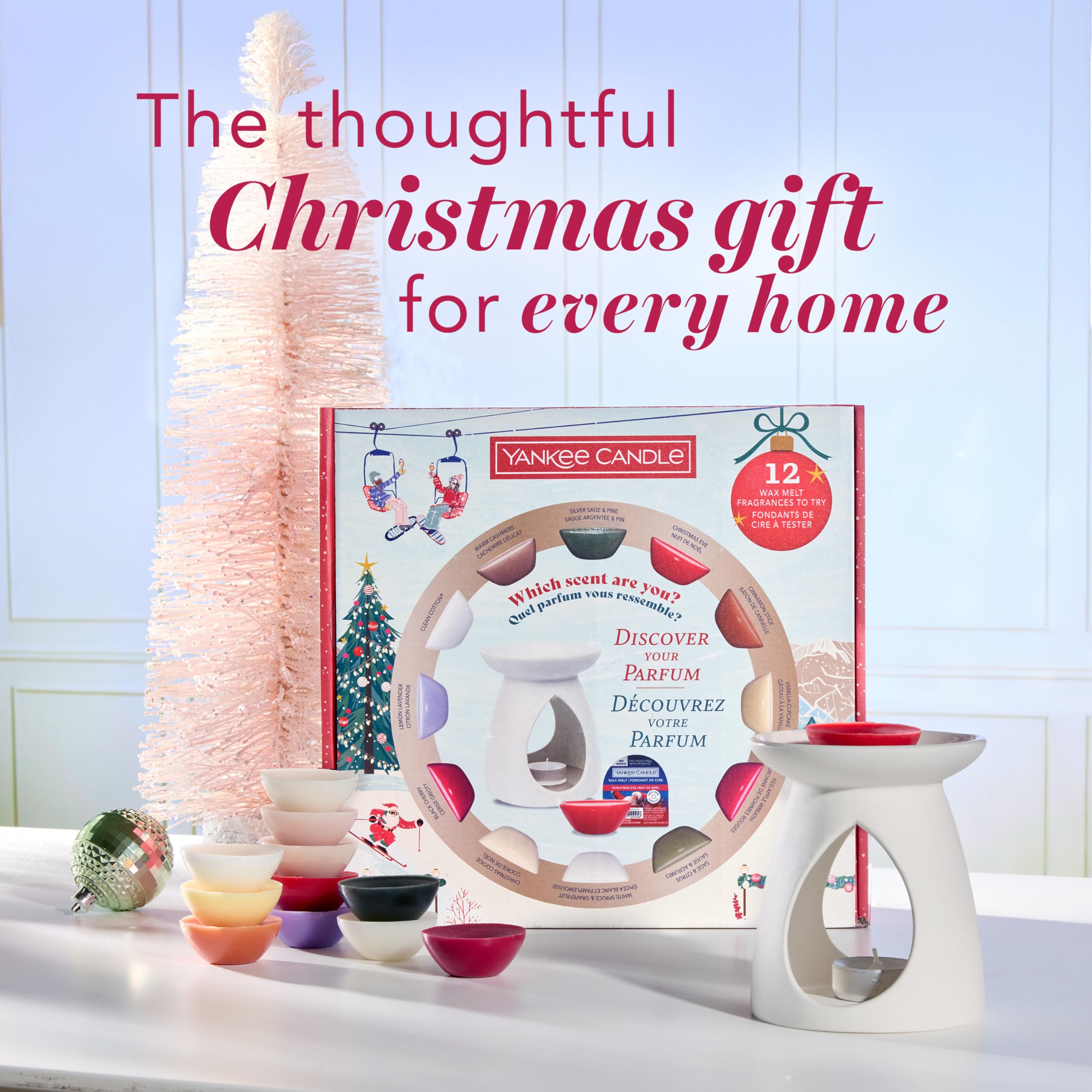 Yankee Candle Christmas Scented Wax Melt Discovery Gift Set, Assorted, 2.86 cm x 1.09 cm (set size) - Image 2