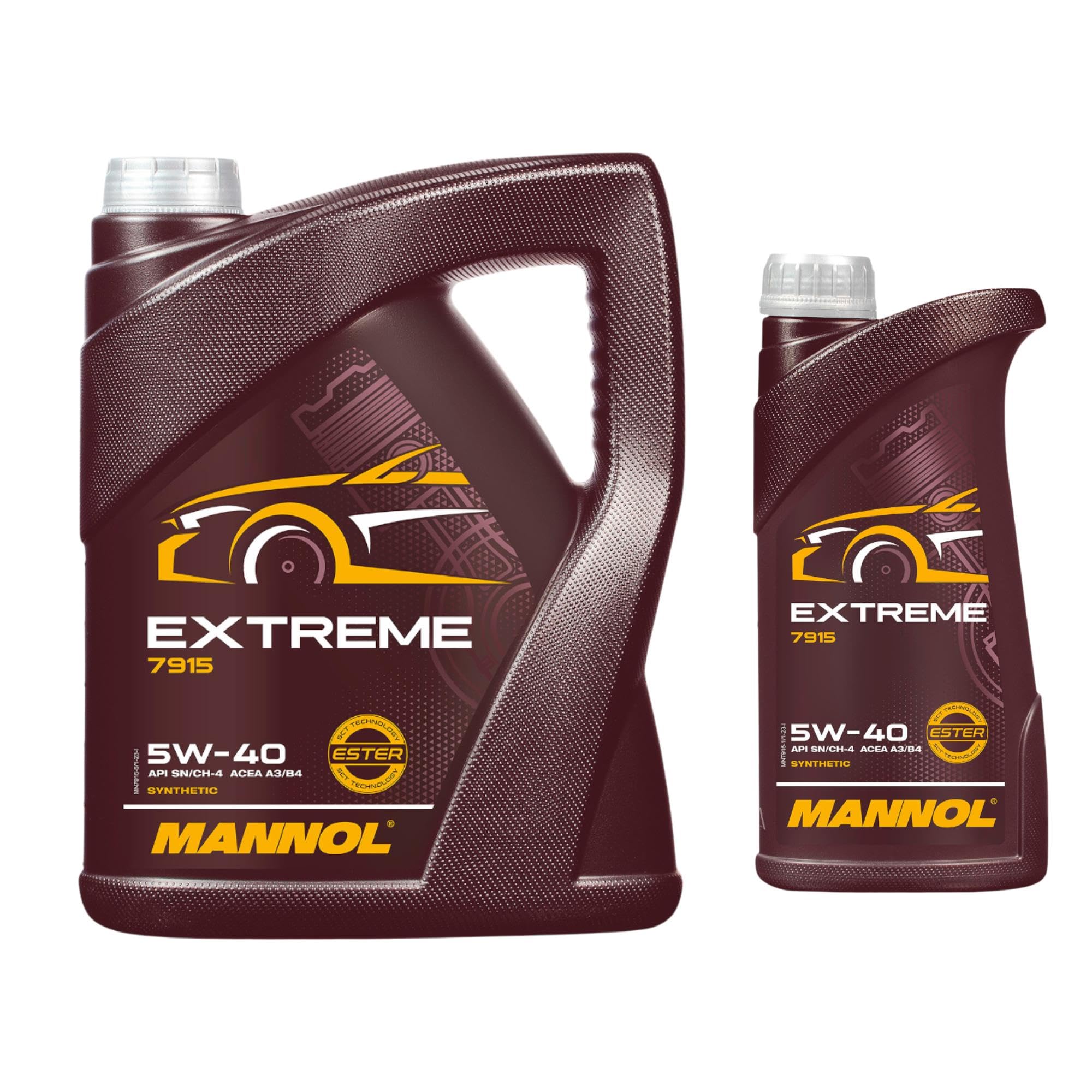 6 Liter Original MANNOL Motoröl Extreme 5W-40 API SN/CF Öl