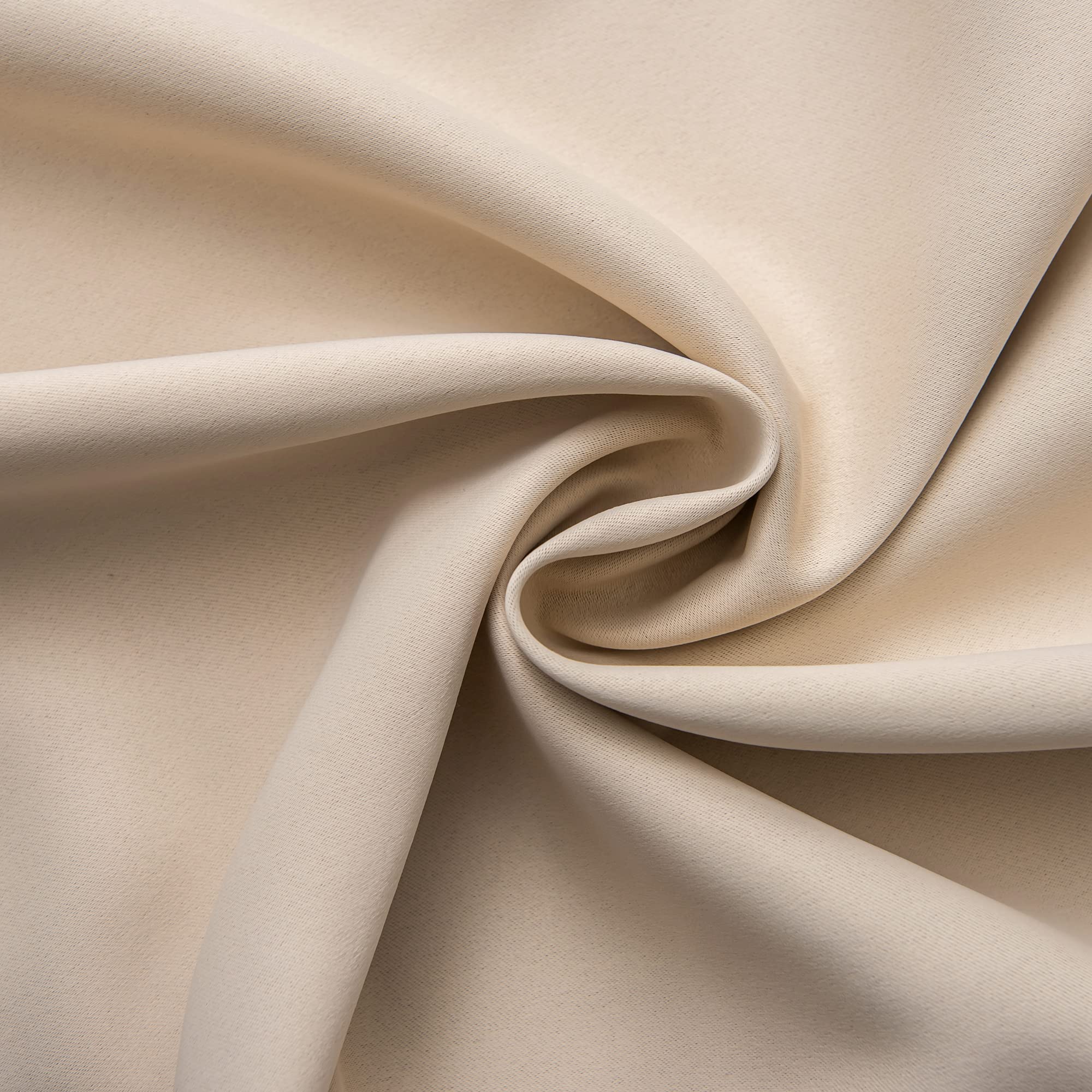 Tende oscuranti a 2 pannelli, per caffè, tenda corta, per cucina, bagno, lavanderia, balcone, beige, 130 x 41 cm