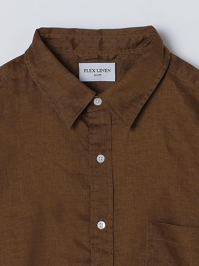 Linen シャツ Amazon.co.jp: [シップス] シャツ フレックスリネン レギュラー