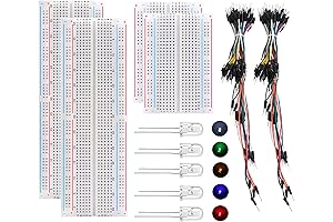 Solderless Breadboard Kit with LEDs