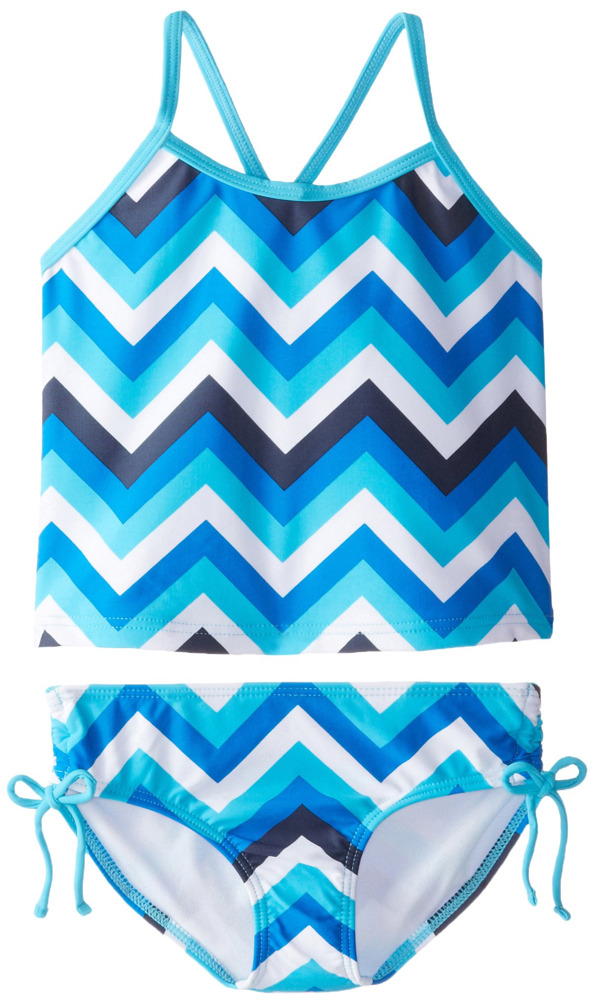 Kanu Surf Girls' Melanie Beach Sport 2-Piece UPF 50+ Banded Tankini
