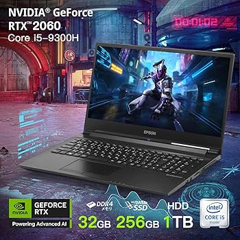 Amazon.co.jp: エスポン ゲーミング ノートパソコン RTX2060(6 GB