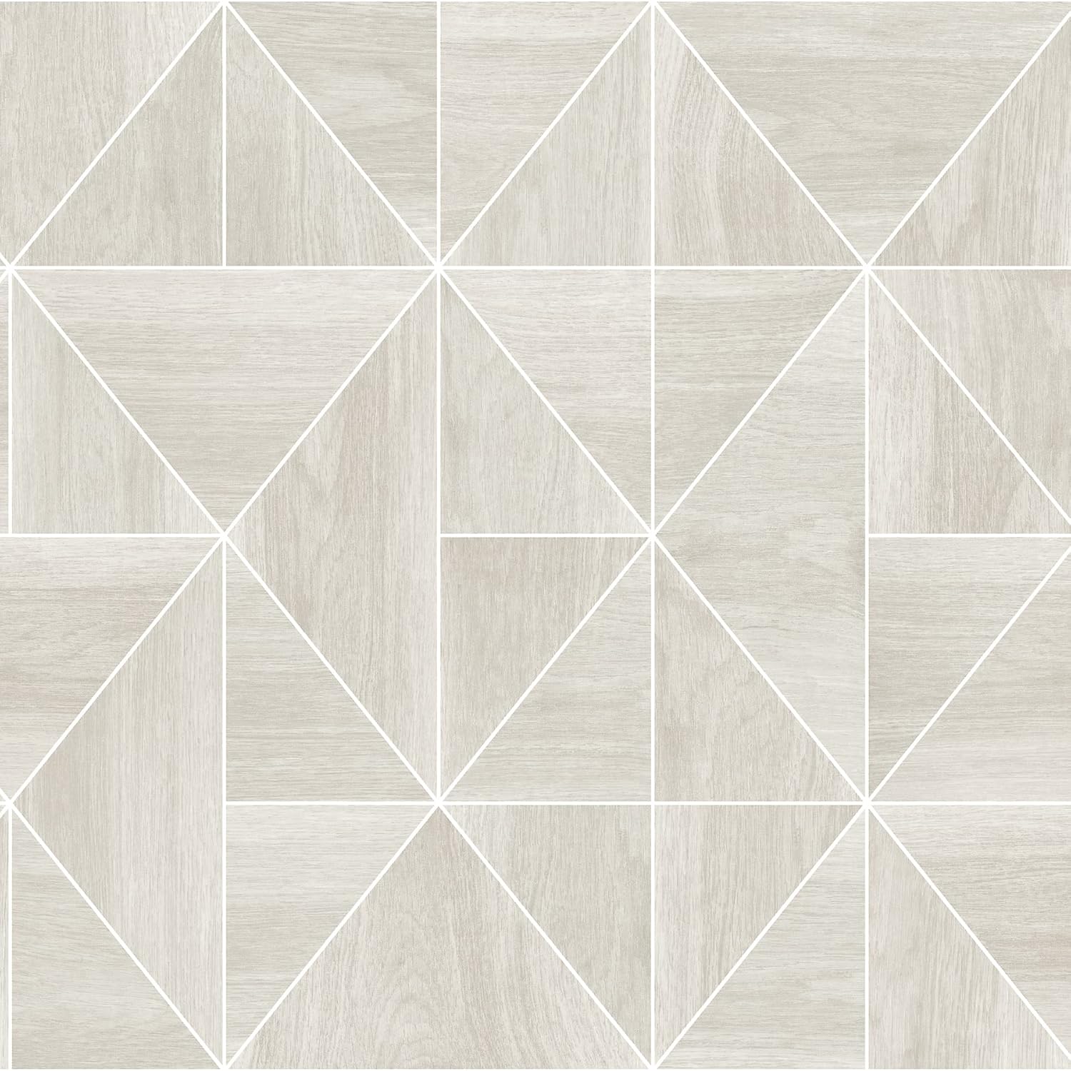 NuWallpaper Taupe Lazlo Peel & Stick Wallpaper