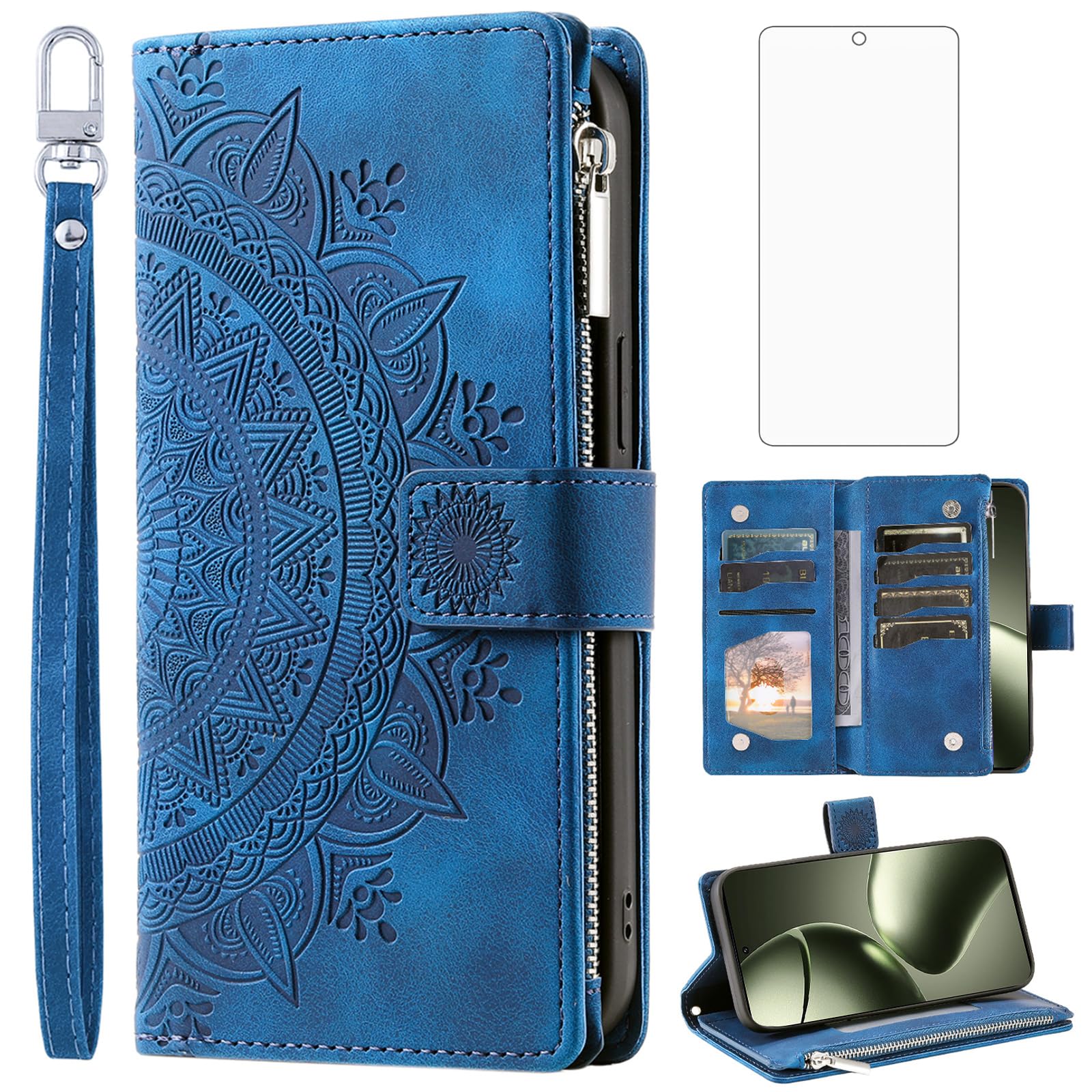 Coque Xiaomi 14T housse protection silicone UK DKTTQB bleu