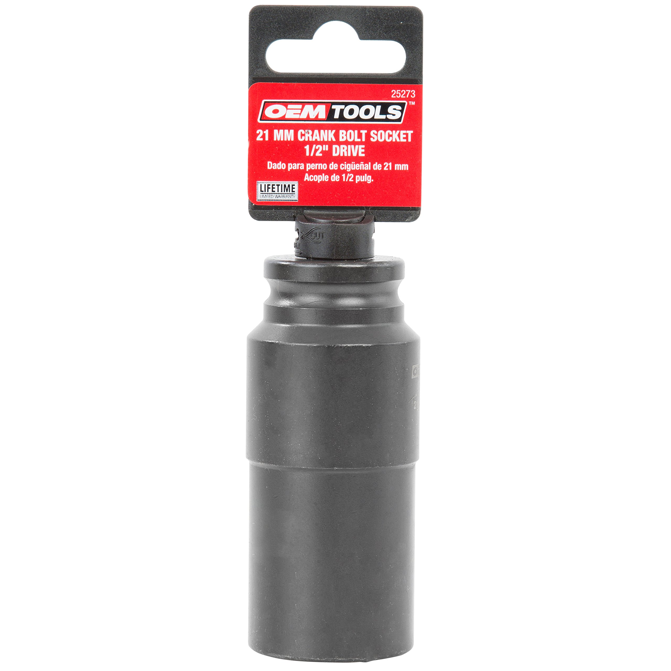 Amazon.com: OEMTOOLS 25273 21mm Crank Bolt Socket, Heavy Duty
