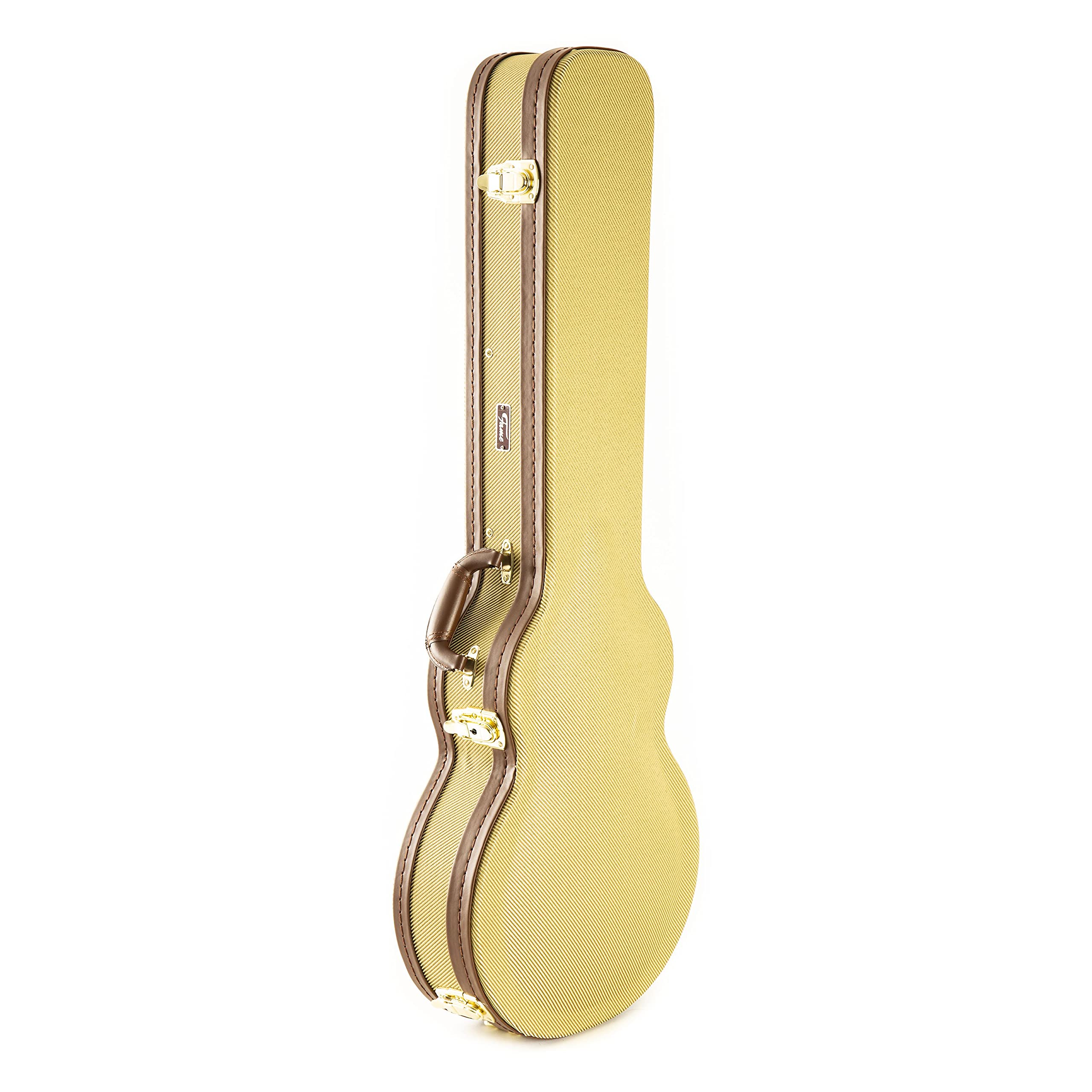 Fame Tweed Case Single Cut Guitar - Étui pour Guitares Électriques