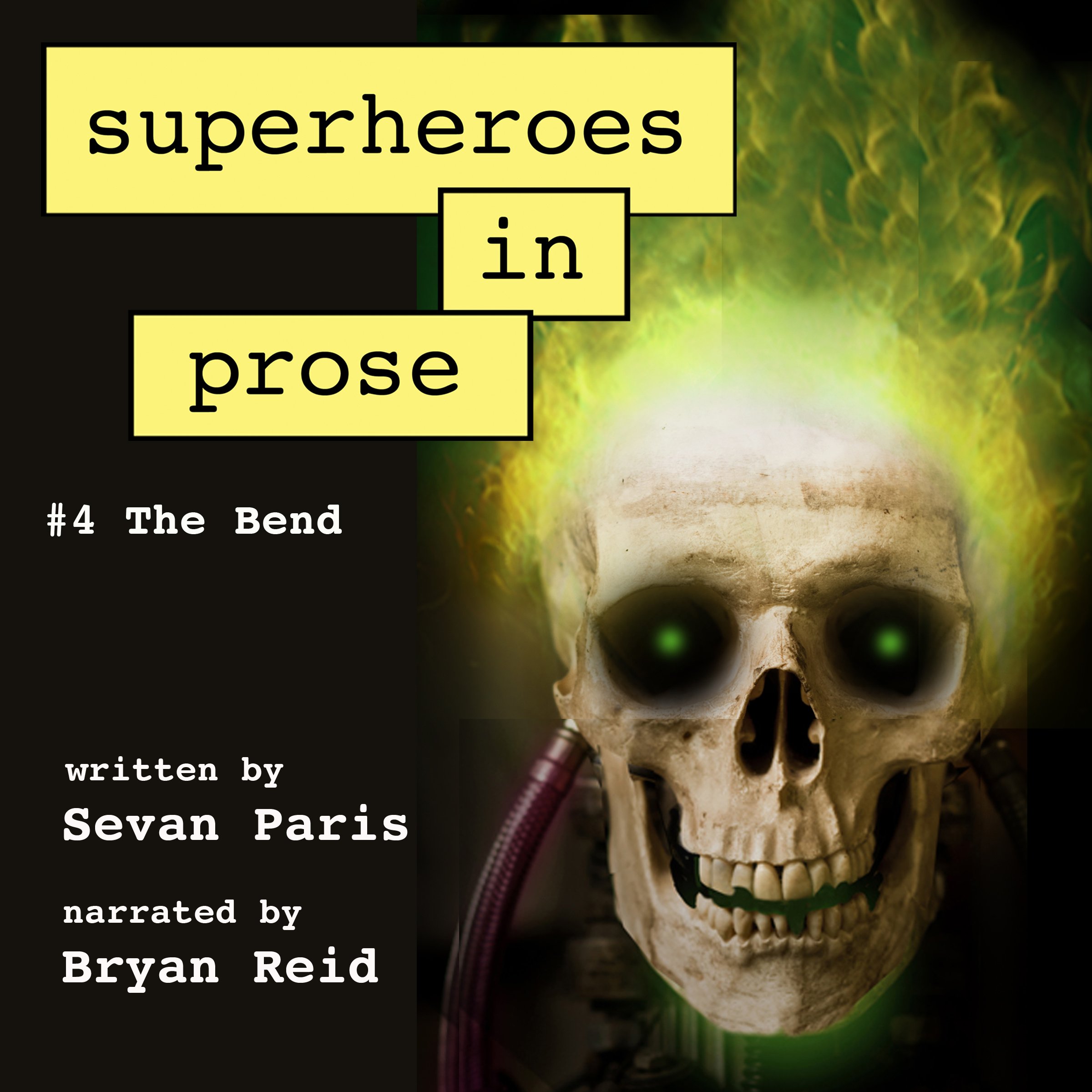 Cover art for Superheroes in Prose, Volume Four