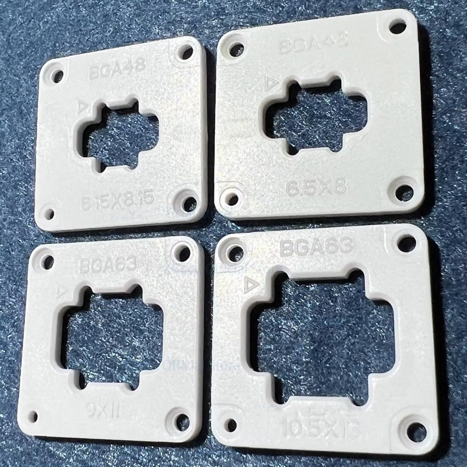 Adattatore compatto BGA48 BGA63 per programmatore T48 Chip di affidabilità programmazione e attività di manutenzione Adattatore di lunga durata